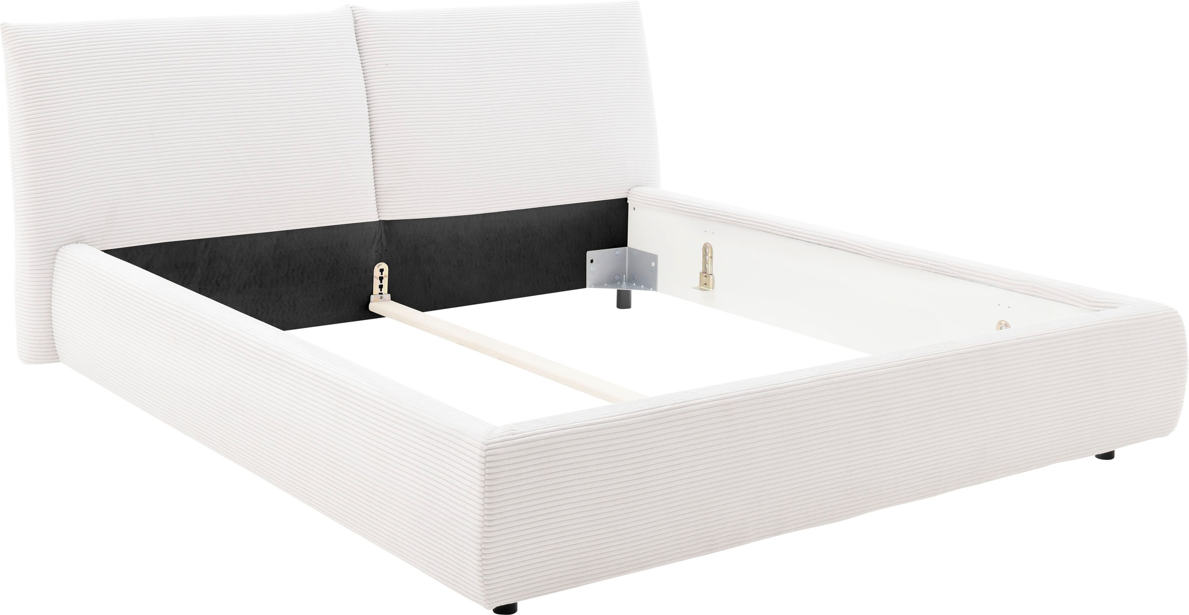 PLACES OF STYLE Polsterbett "Priora in 4 Breiten bis 200cm" auch in NaturLE günstig online kaufen