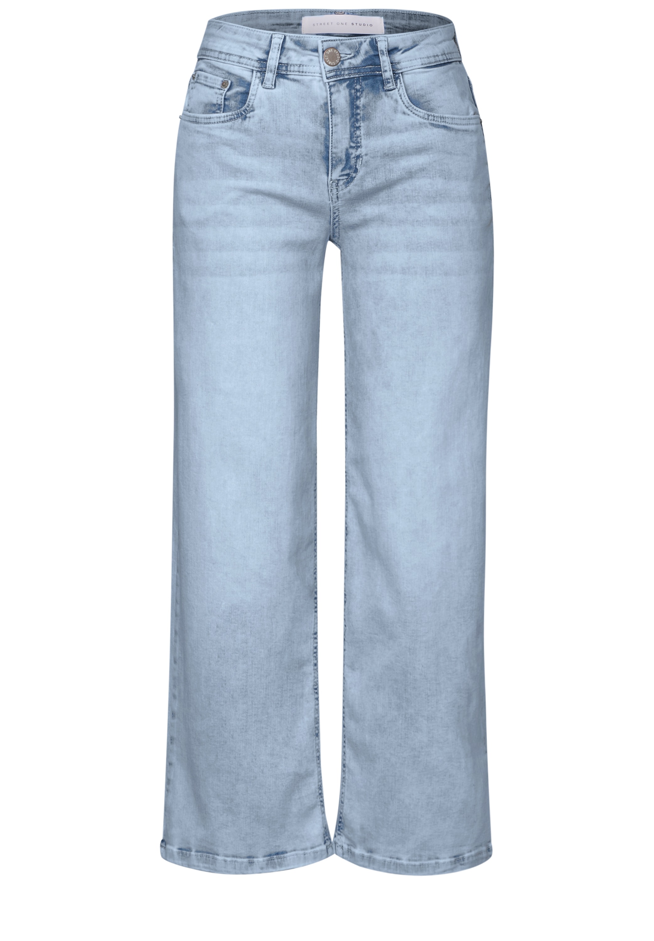 STREET ONE STUDIO Weite Jeans, 5-Pocket-Style