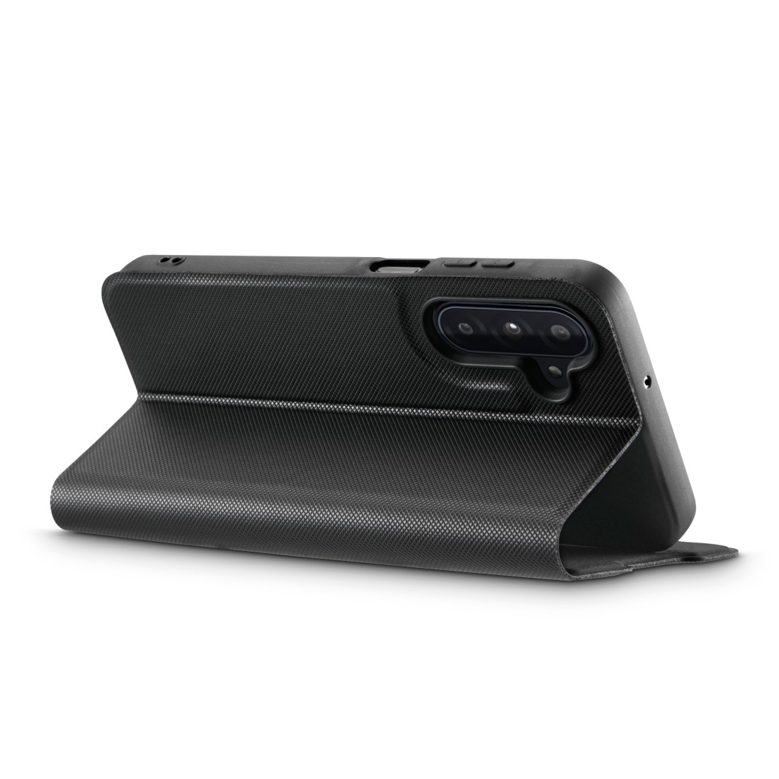 Hama Smartphone-Hülle »Handytasche mit Standfunktion für Samsung Galaxy A17 A17 5G A18« Magnetverschluss, zwei Kartenfächer, Standfunktion, weiches Futter