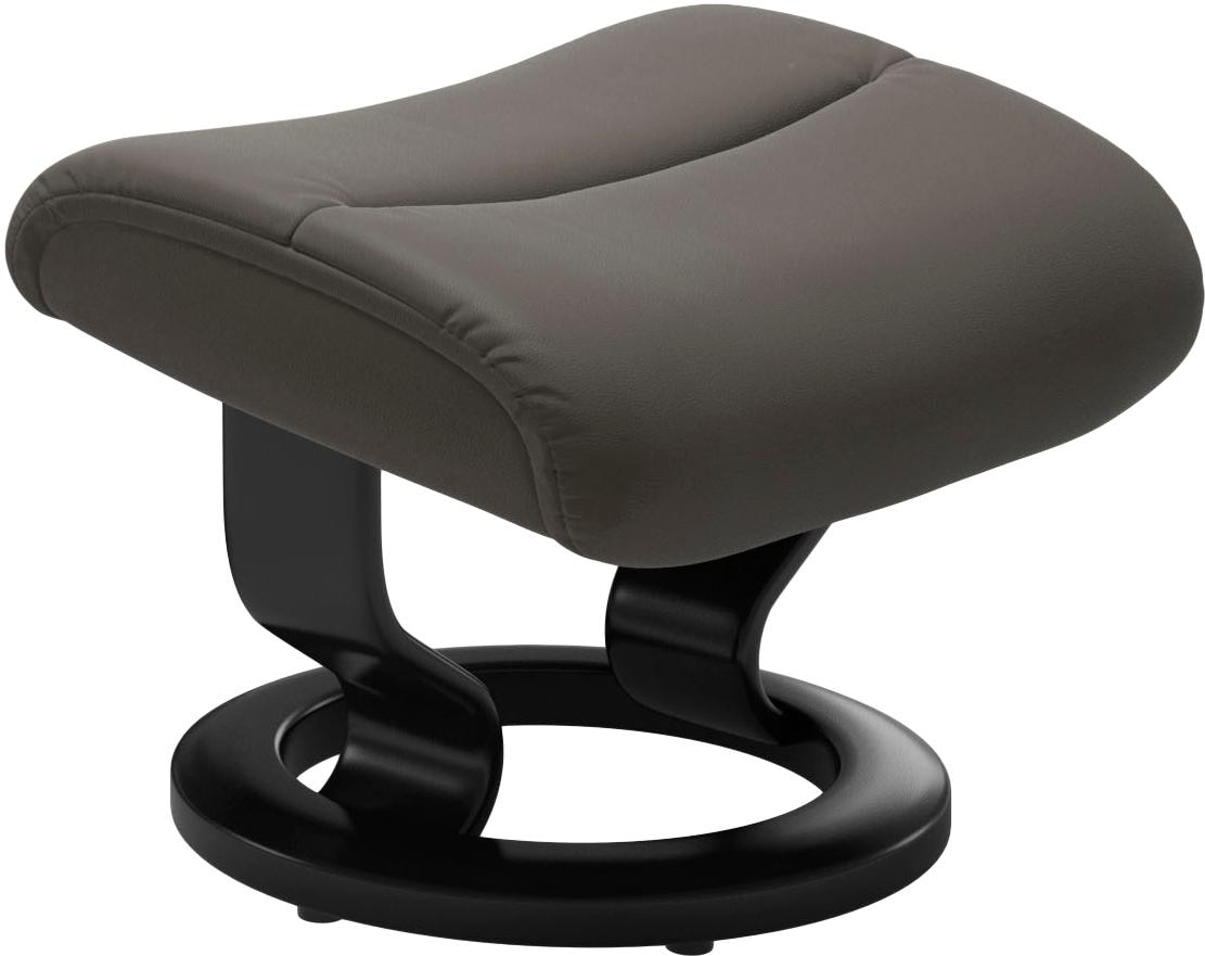 Stressless Fußhocker "View" mit Classic Base,Gestell Schwarz