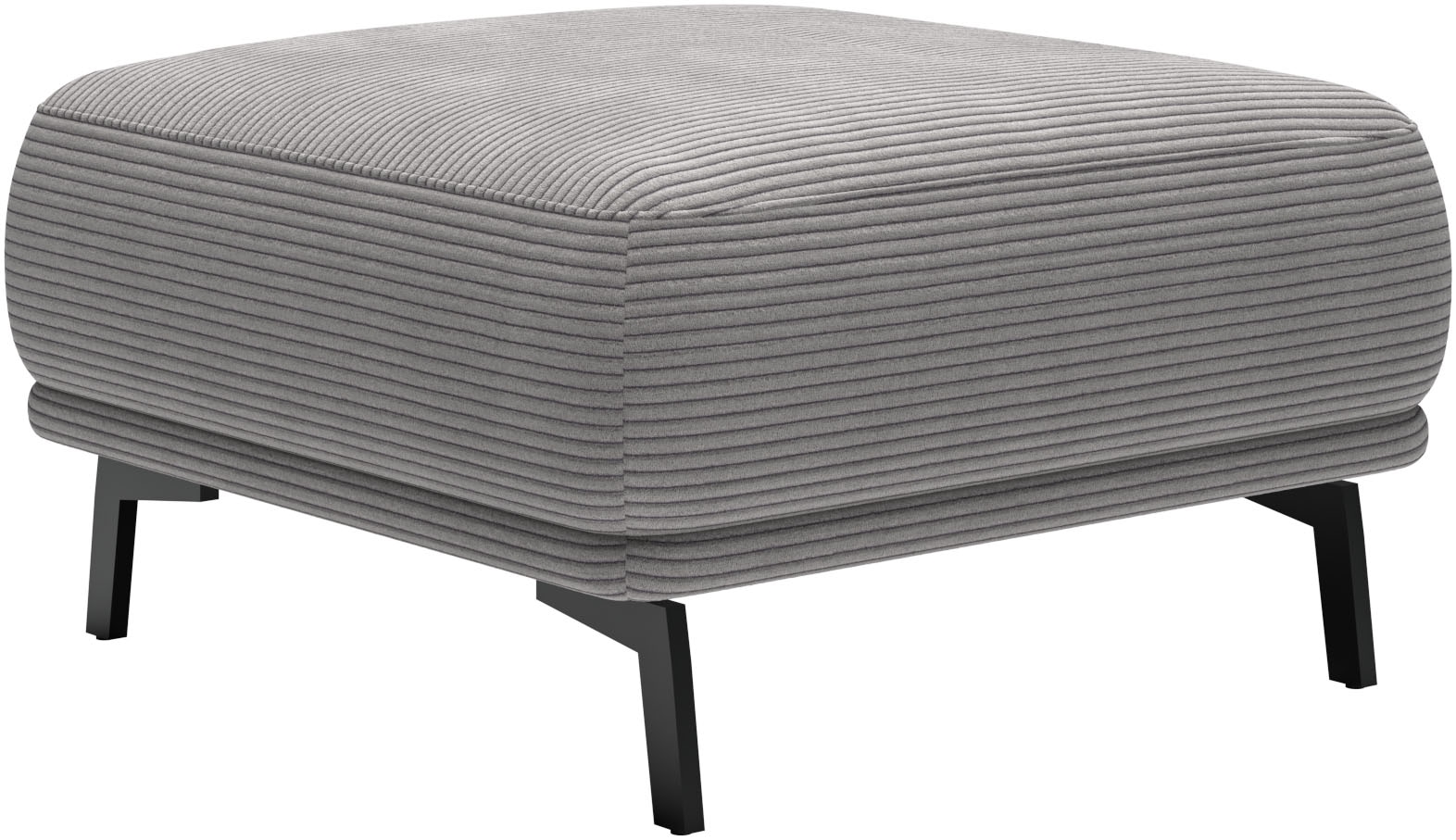 SCHÖNER WOHNEN-Kollektion Polsterhocker "Tossa, smarte Ergänzung für dein Wohnzimmer, Breite 73 cm" 1 Stk. tlg. Flexibler Komfort, edle Optik & saugroboterfreundlich