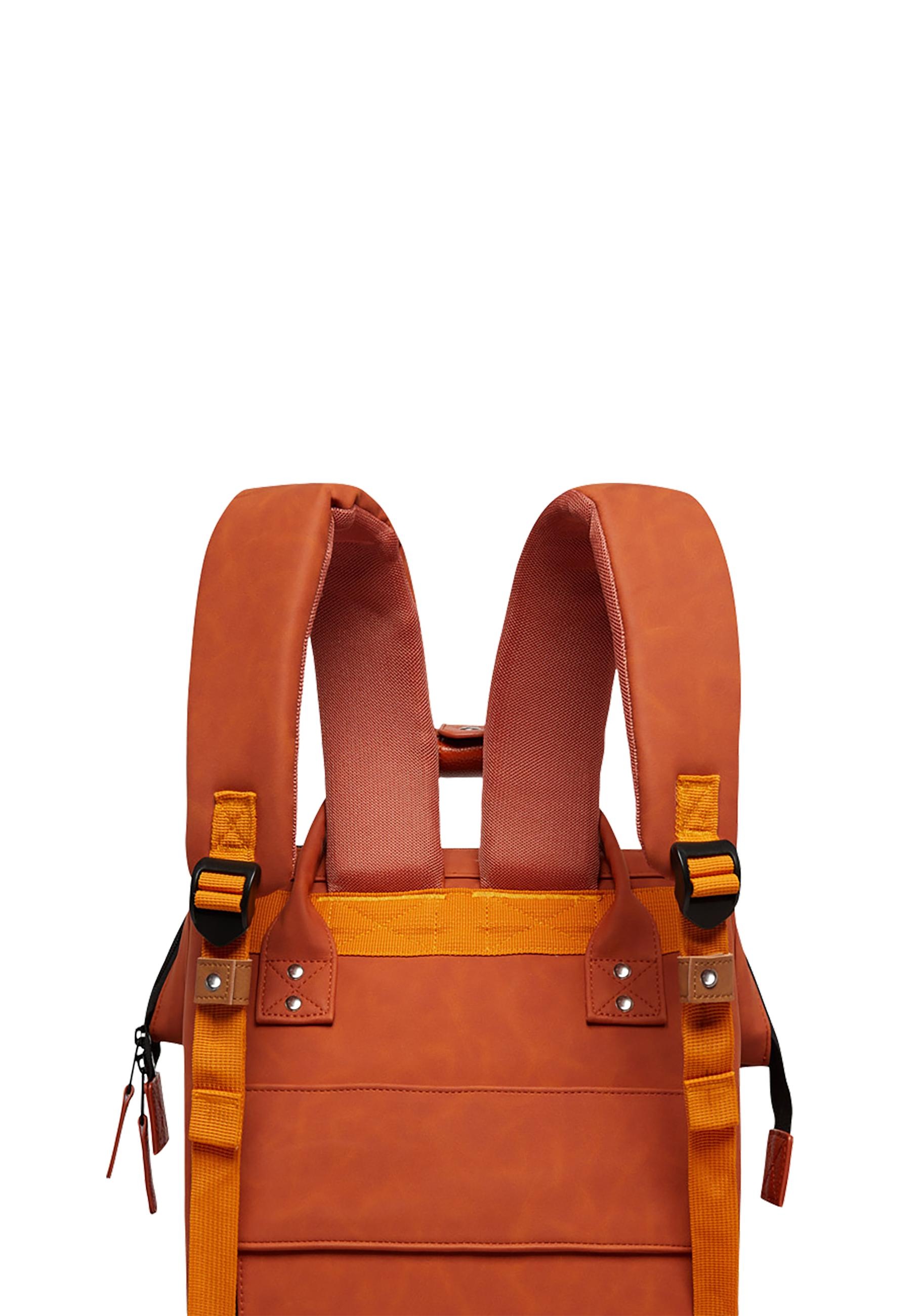 CABAIA Tagesrucksack »Adventurer M Nubuck«, Cityrucksack mit austauschbaren Vordertaschen