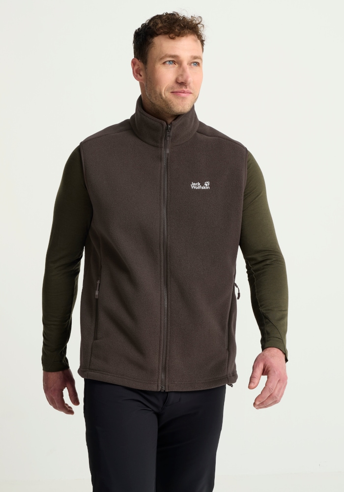 Jack Wolfskin Fleeceweste "TAUNUS 300 VEST M" Fleeceweste, warm, 3-in-1 kompatibel