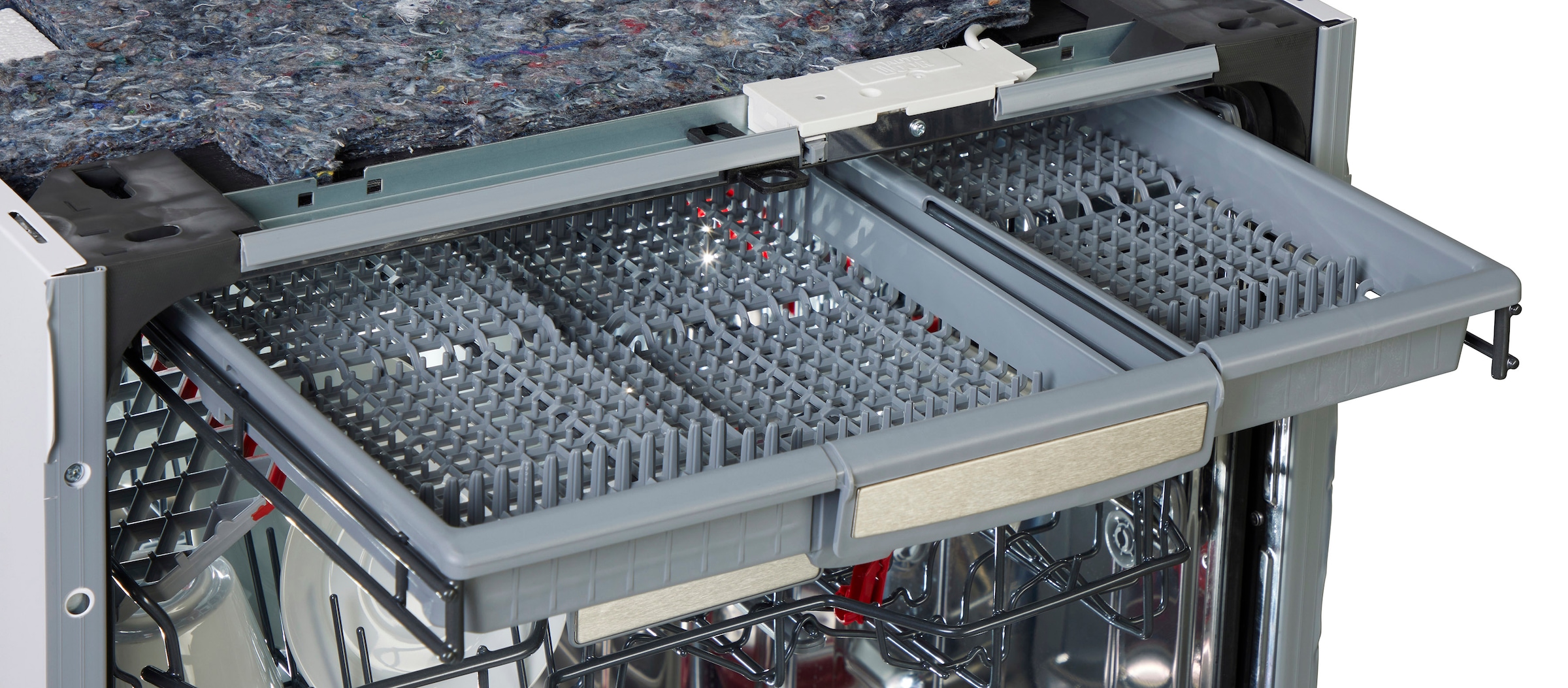 Sharp vollintegrierbarer Geschirrspüler »QW-NI25GI44BS-DE«, 14 Maßgedecke