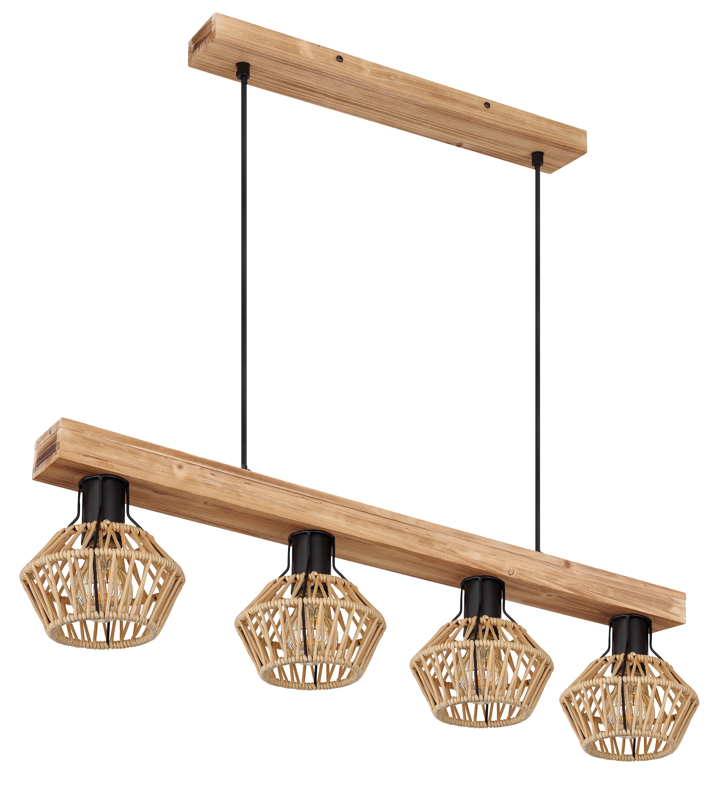 GLOBO LIGHTING Hängeleuchte »VALLI«, Leuchtmittel E27 | ohne Leuchtmittel, Hängelampe/Pendelleuchte/Esszimmer/Wohnzimmer/Esstisch