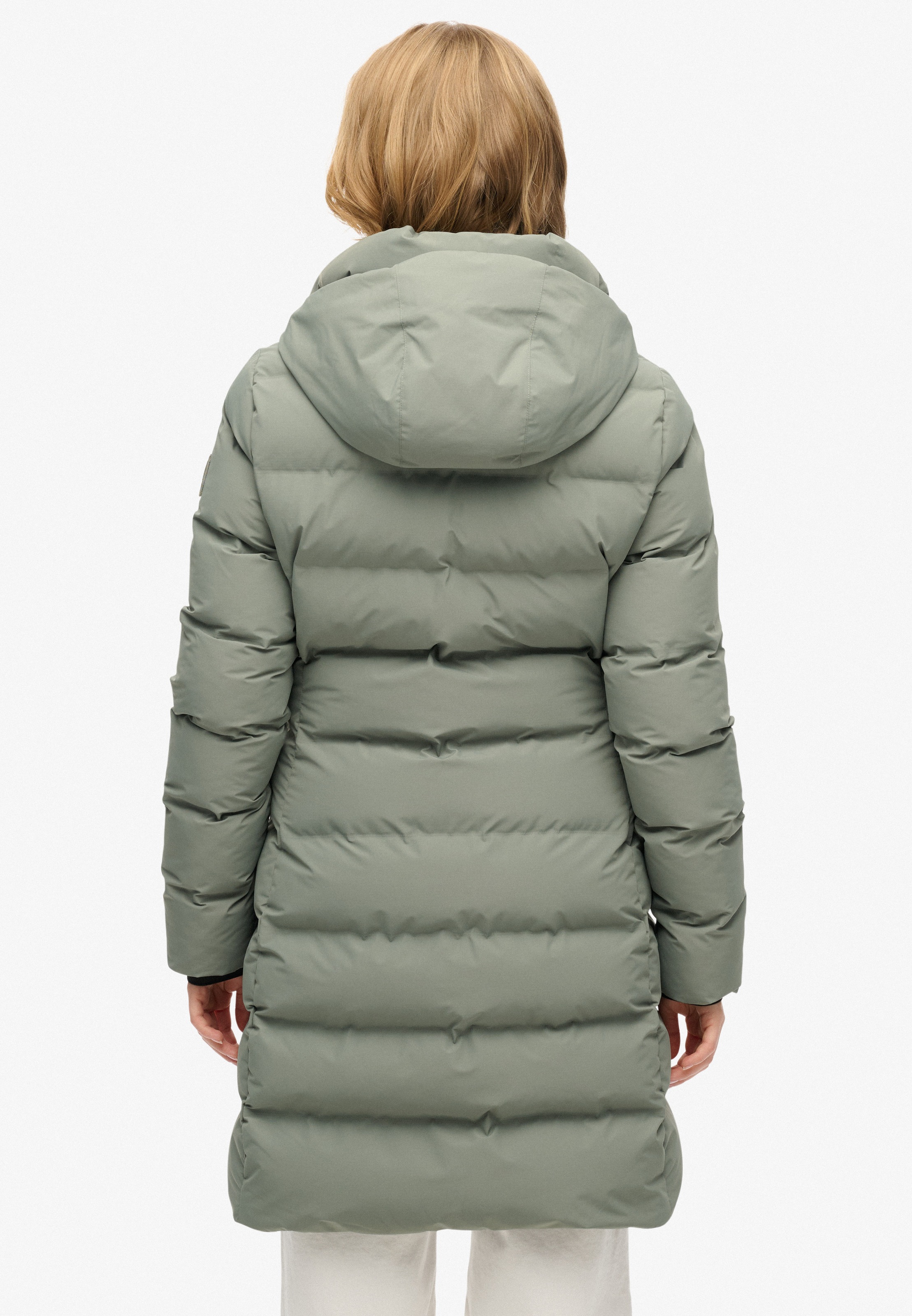 Thumbnail - Superdry Steppjacke "CITY MID PADDED JACKET" mit Kapuze Kunstfaser, relaxed fit