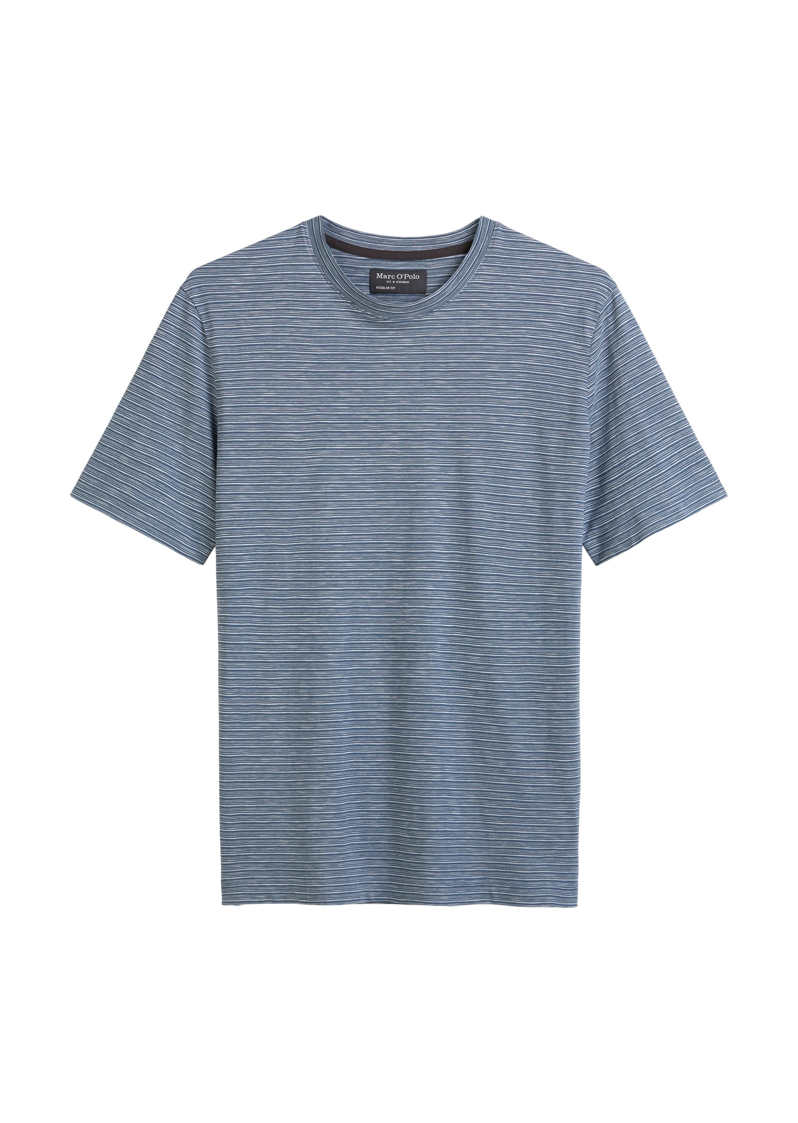 Marc O'Polo T-Shirt »aus gestreiftem Single-Slub-Jersey«