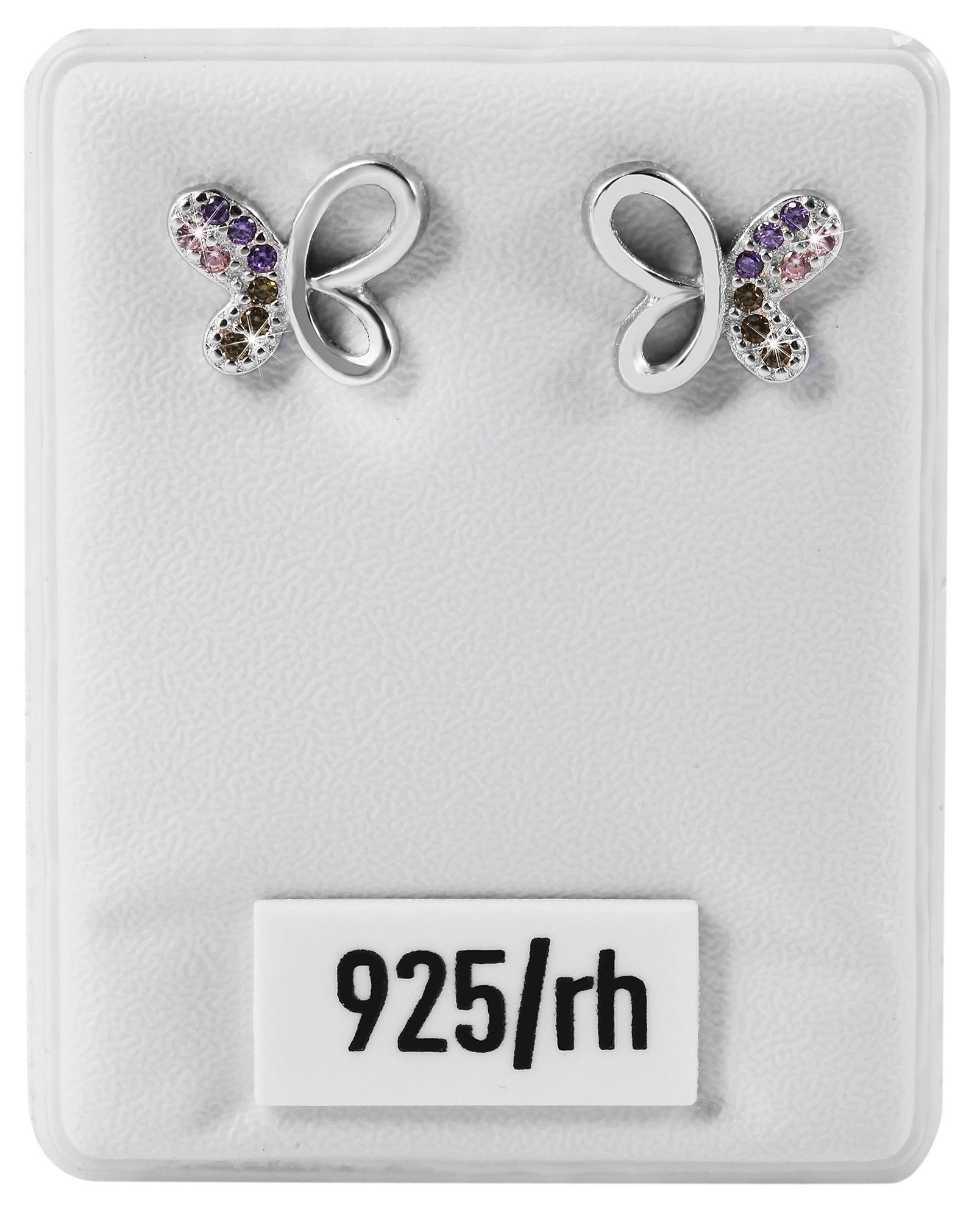Adelia´s Paar Ohrhänger "Ohrringe – Ohrstecker aus 925 Silber mit Zirkonia" Zum Verschenken – ideal zum Muttertag