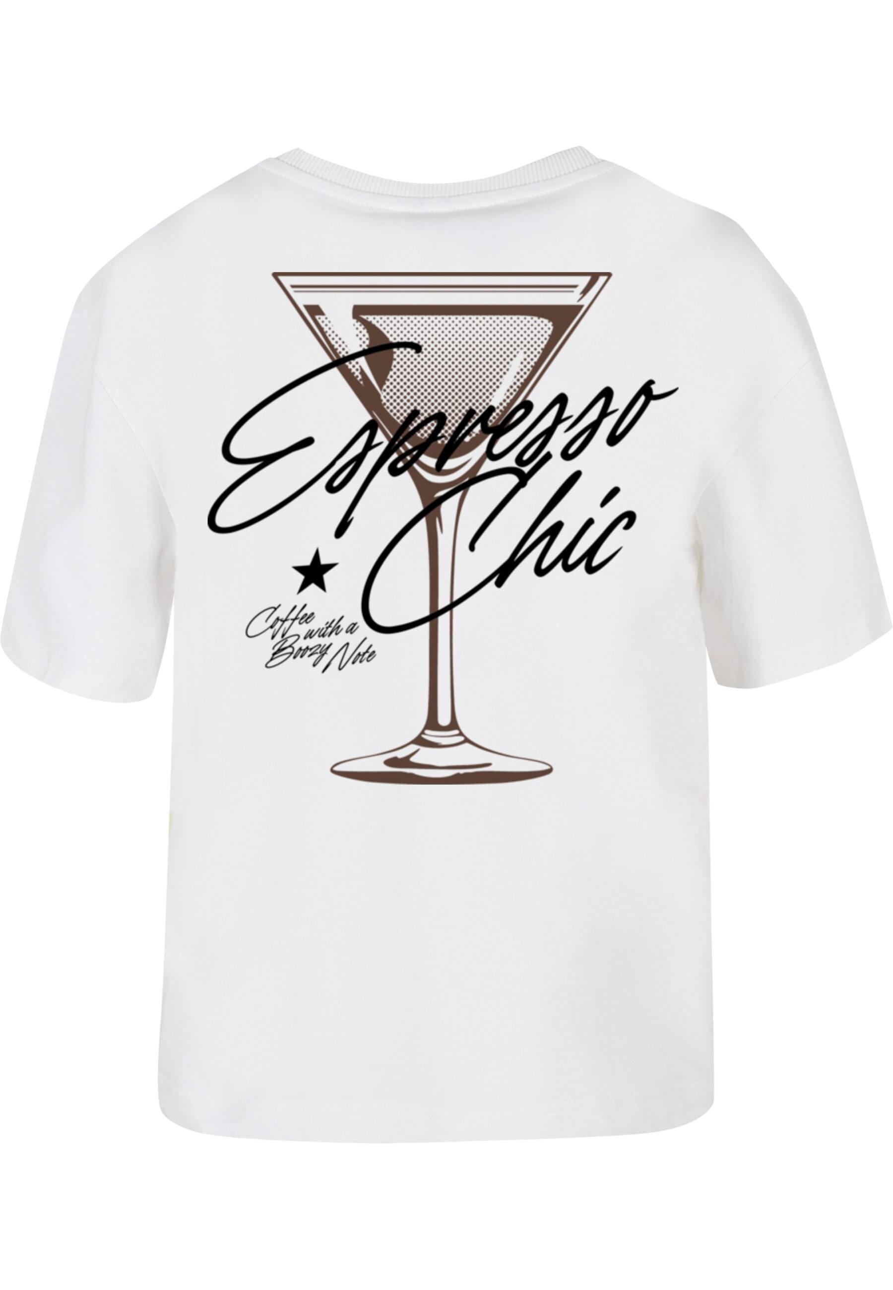 Miss Tee T-Shirt "Miss Tee Espresso Chic Tee", 1 Stk. günstig online kaufen