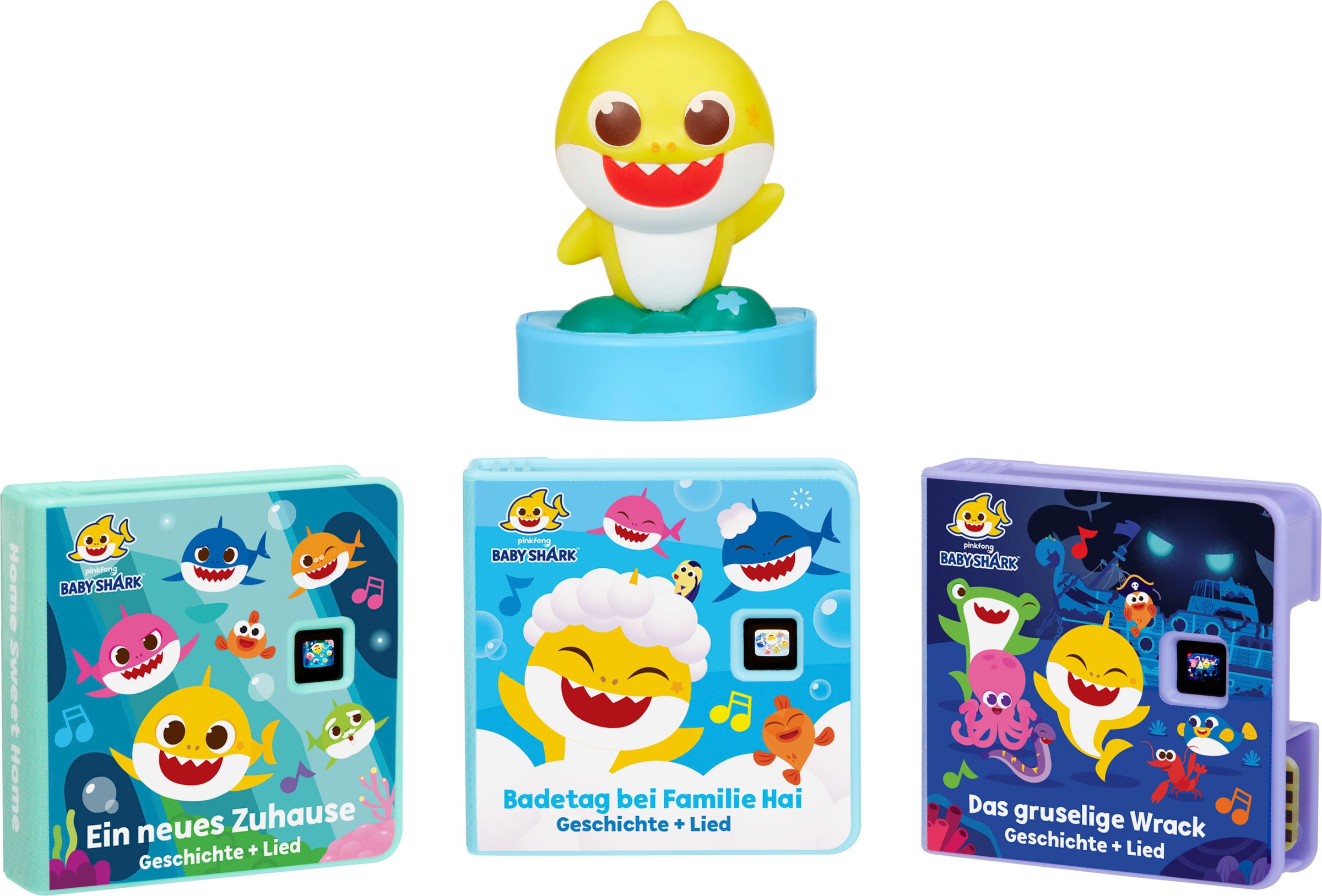 Little Tikes® Hörspielkassette »Story Dream Machine, Großer Hai, Kleiner Hai Familien-Kollektion« passend für Story Dream Machine
