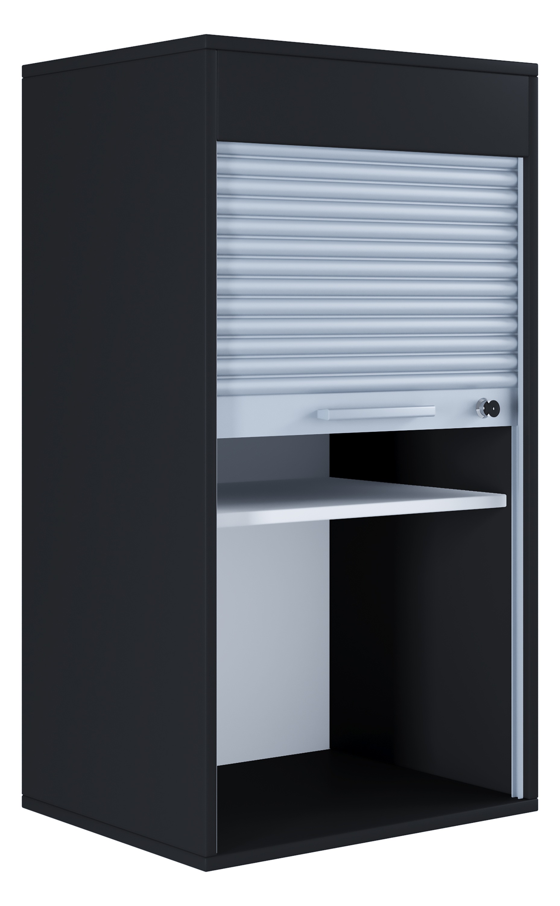 VCM Aktenschrank »Holz Büroschrank Aktenschrank Rollladen Aktos L«, (1 St., VCM Aktos)