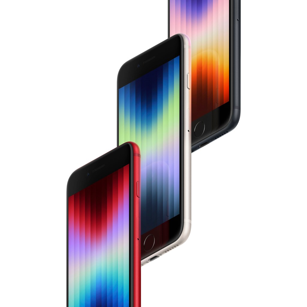 Apple Smartphone »iPhone SE (2022)«, (PRODUCT)RED, 11,94 cm/4,7 Zoll, 256 GB Speicherplatz, 12 MP Kamera