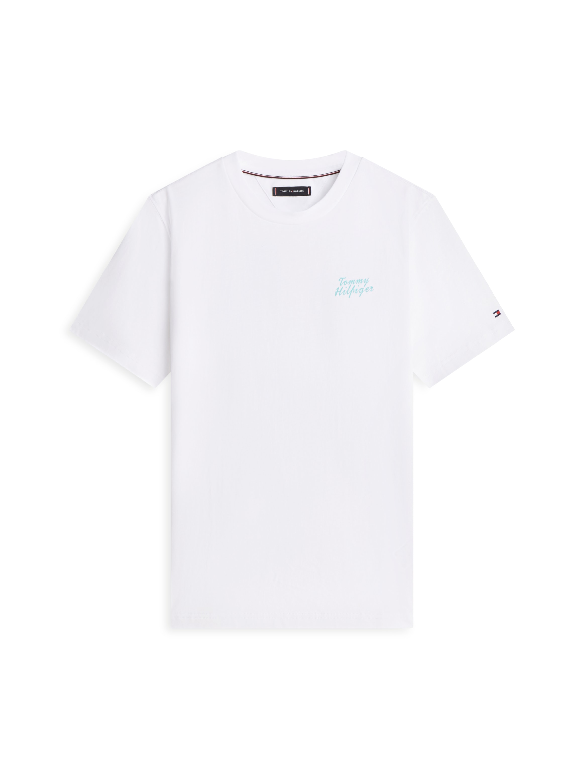 Tommy Hilfiger T-Shirt »PALM PHOTO PRINT« mit Fotoprint hinten