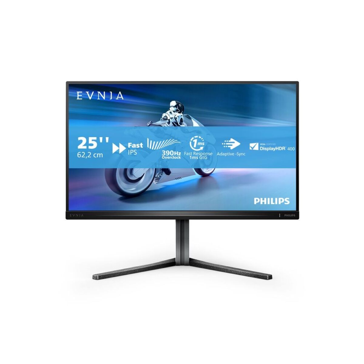 Philips Gaming-Monitor »25M2N5200U« 62,2 cm/25 ″  1920 x 1080 px Full HD 1 Reaktionszeit 390 Hz Smart MBR, Neig-, schwenk-, dreh-, höhenverstellbar