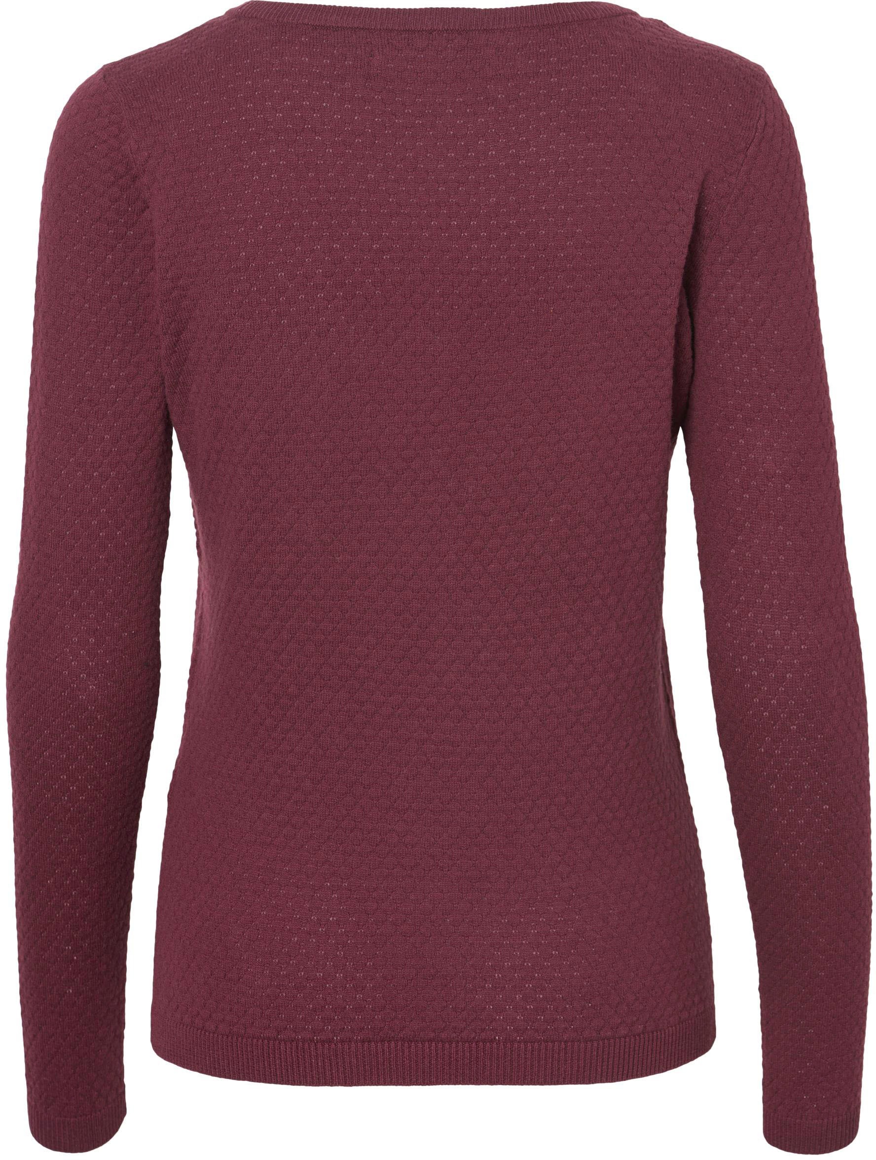 Vero Moda Rundhalspullover "VMCARE STRUCTURE LS O-NECK BLOUSE" aus Bio-Baum günstig online kaufen
