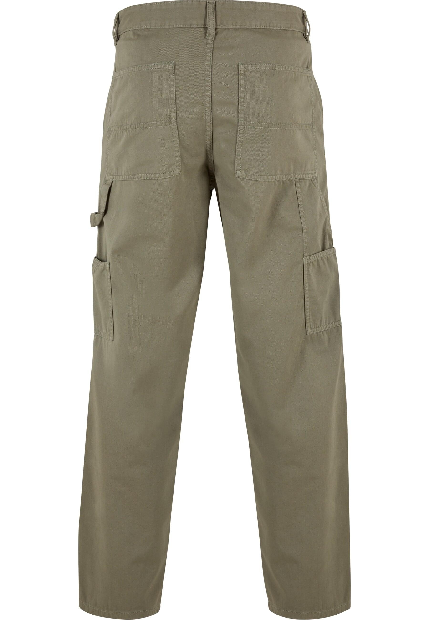 URBAN CLASSICS Stoffhose »Urban Classics Herren Twill Double Knee Pants«, (1 tlg.)