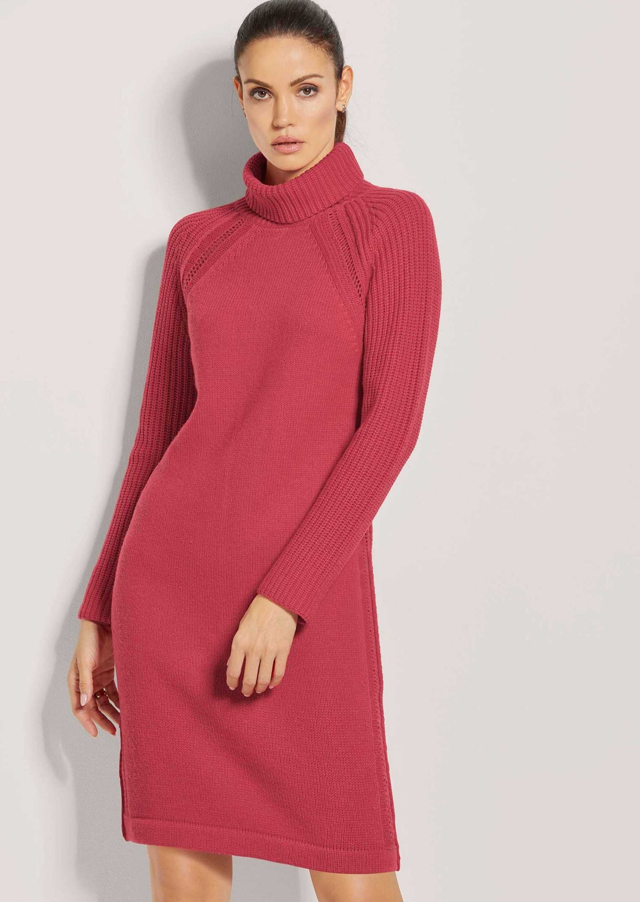 MADELEINE Strickkleid »Strickkleid Strickkleid im Struktur-Mix«