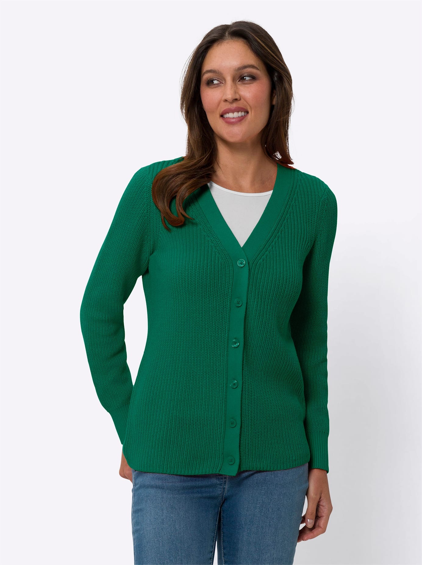 Classic Basics Strickjacke