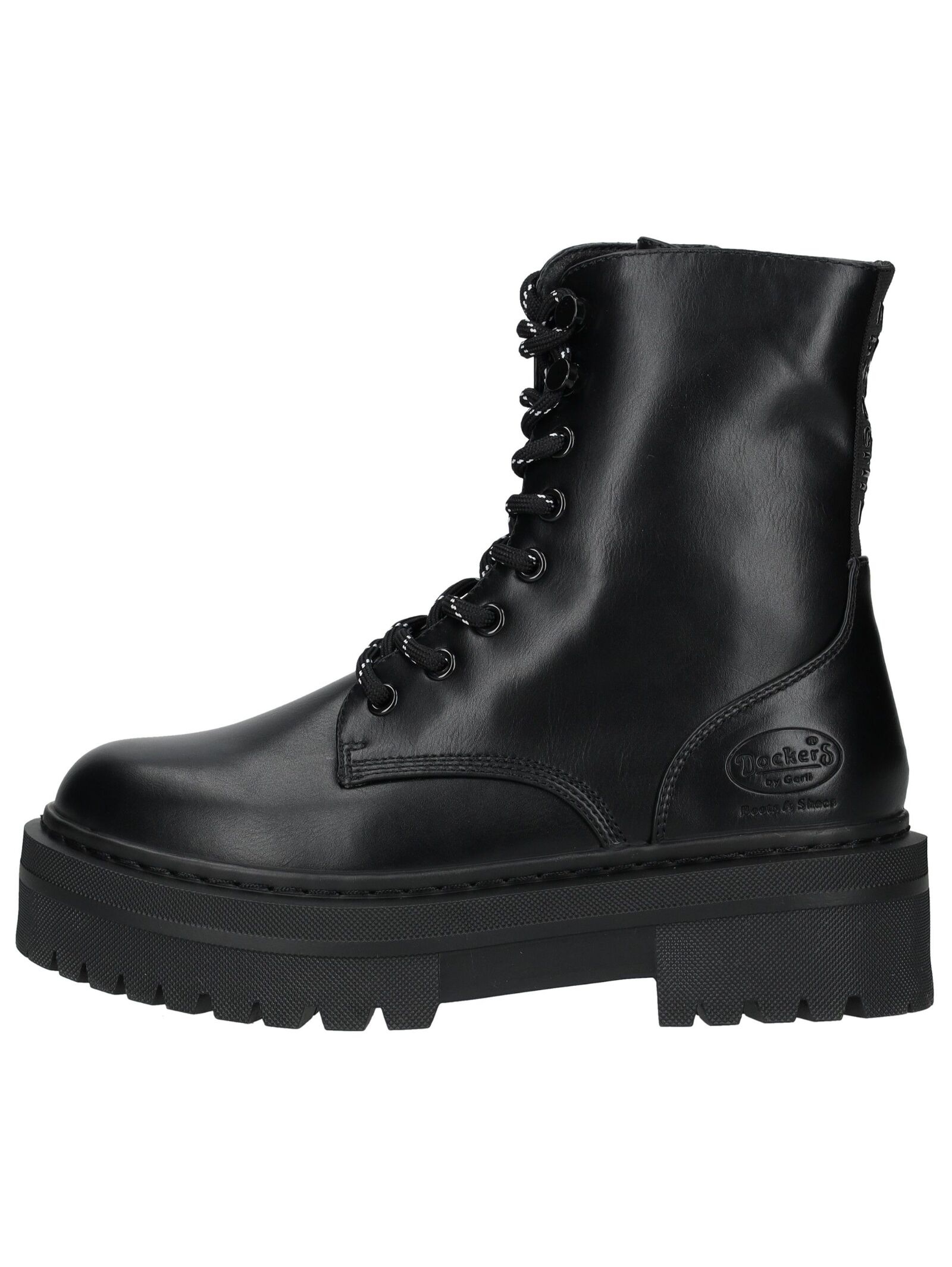 Dockers by Gerli Schnürstiefelette "Dockers by Gerli Stiefelette Lederimita günstig online kaufen