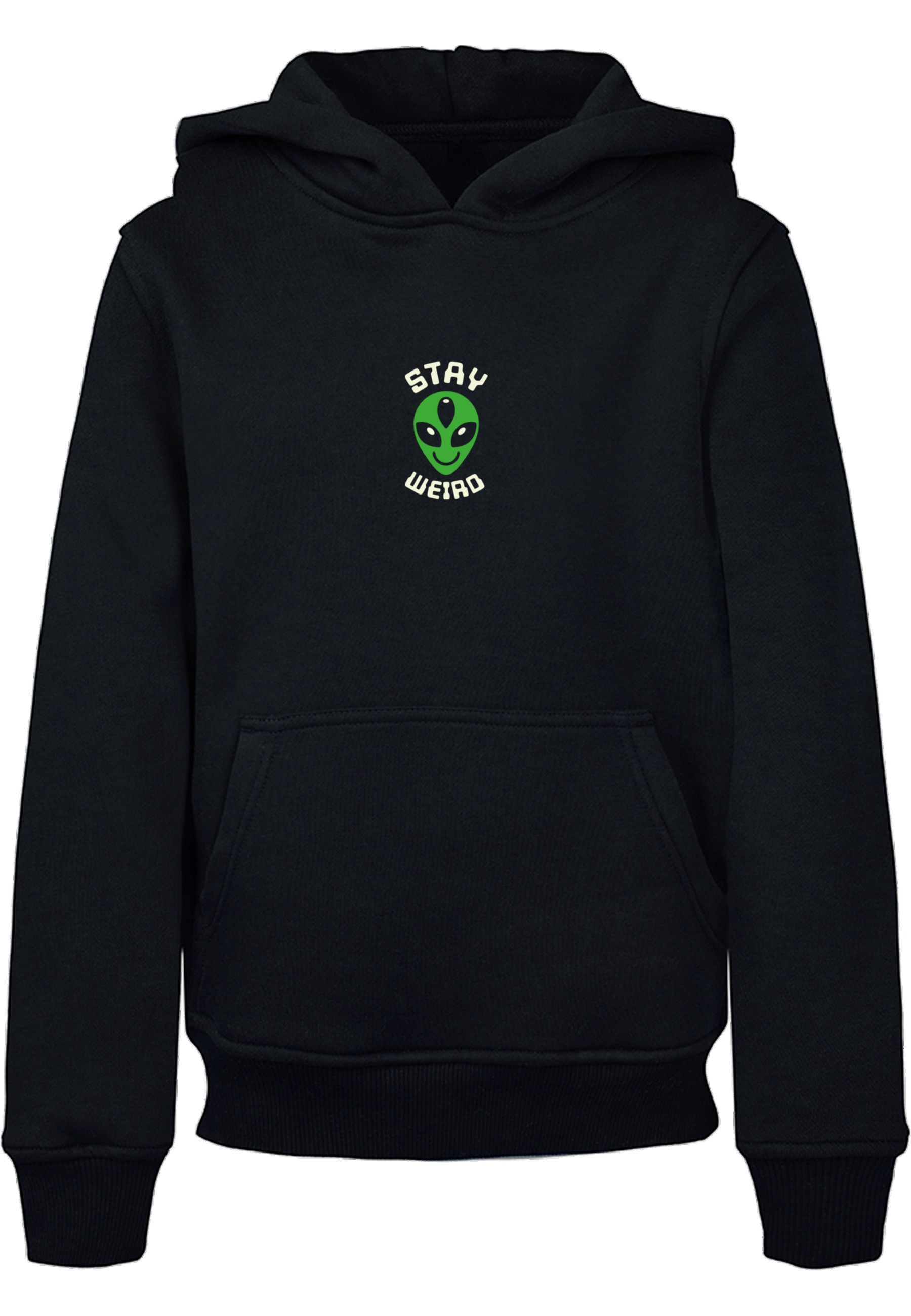 MisterTee Kapuzensweatshirt "MisterTee Herren Kids Stay Weird Hoody", 1 Stk.