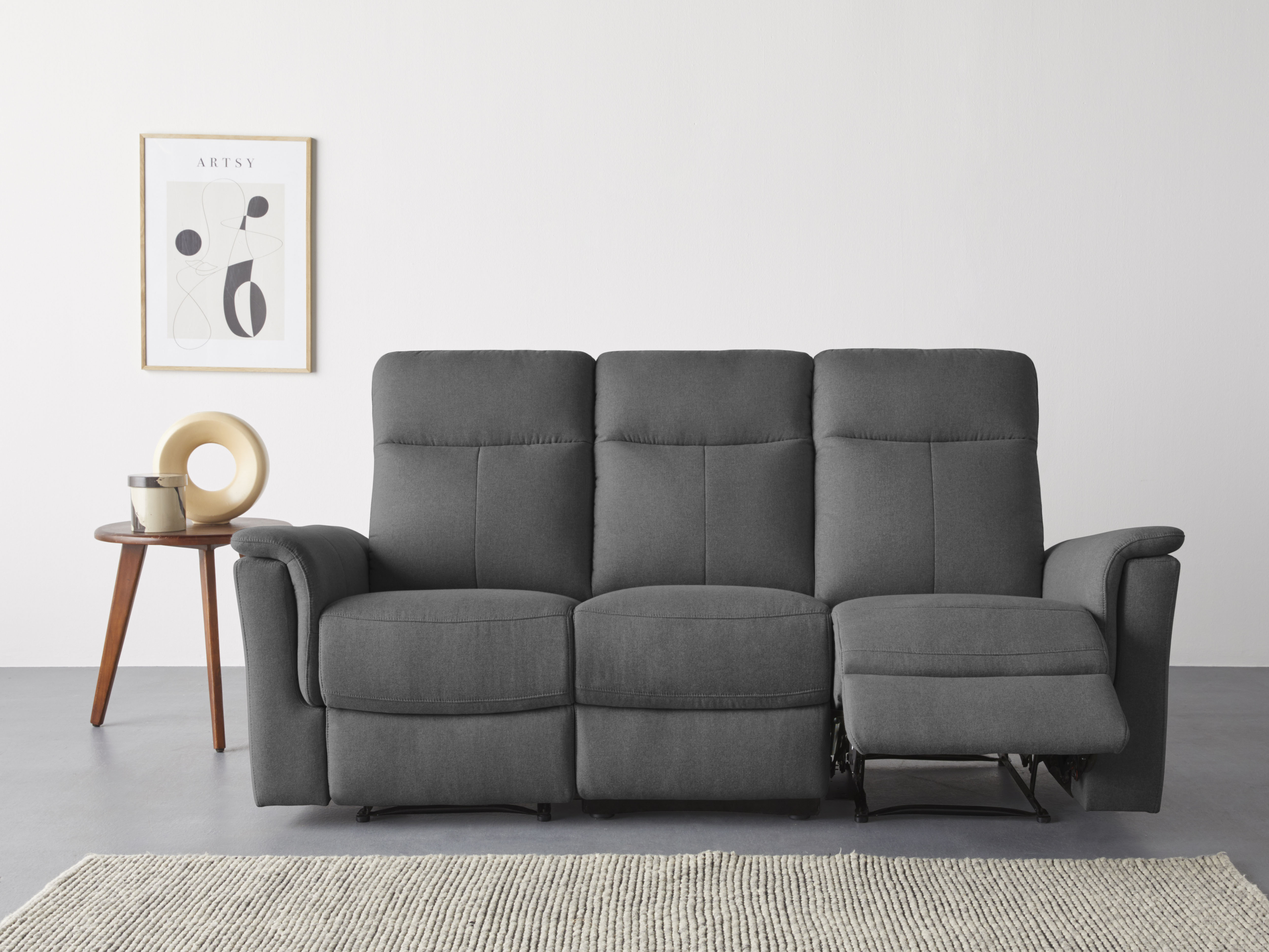 OTTO home 3-Sitzer "Southbrook" mit manueller und elektrischer Relaxfunktion