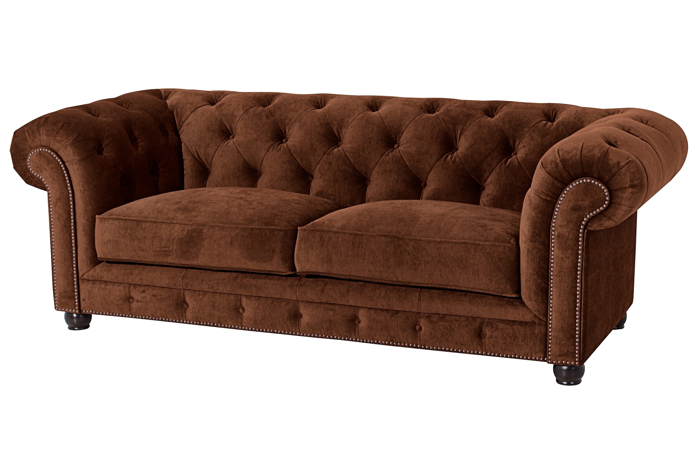 Chesterfield-Sofa »Old England«, mit edler Knopfheftung, 2-Sitzer oder 2,5-Sitzer