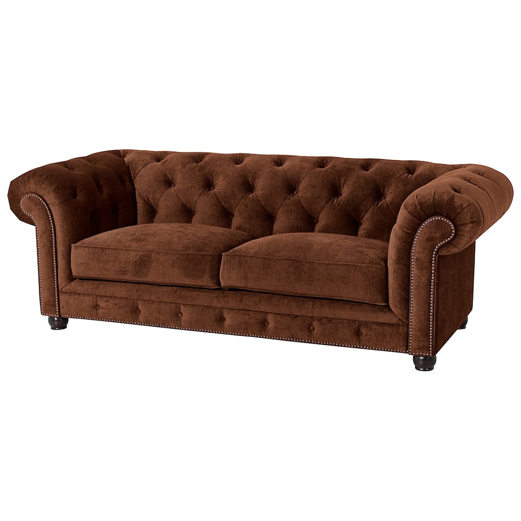 Max Winzer® Chesterfield-Sofa »Old England«, mit edler Knopfheftung, 2-Sitzer oder 2,5-Sitzer