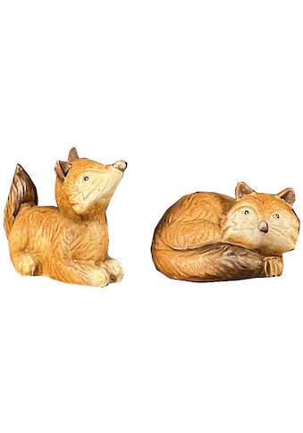 HOSSNER - HOMECOLLECTION Weihnachtsfigur »Dekofigur Fuchs aukšt...