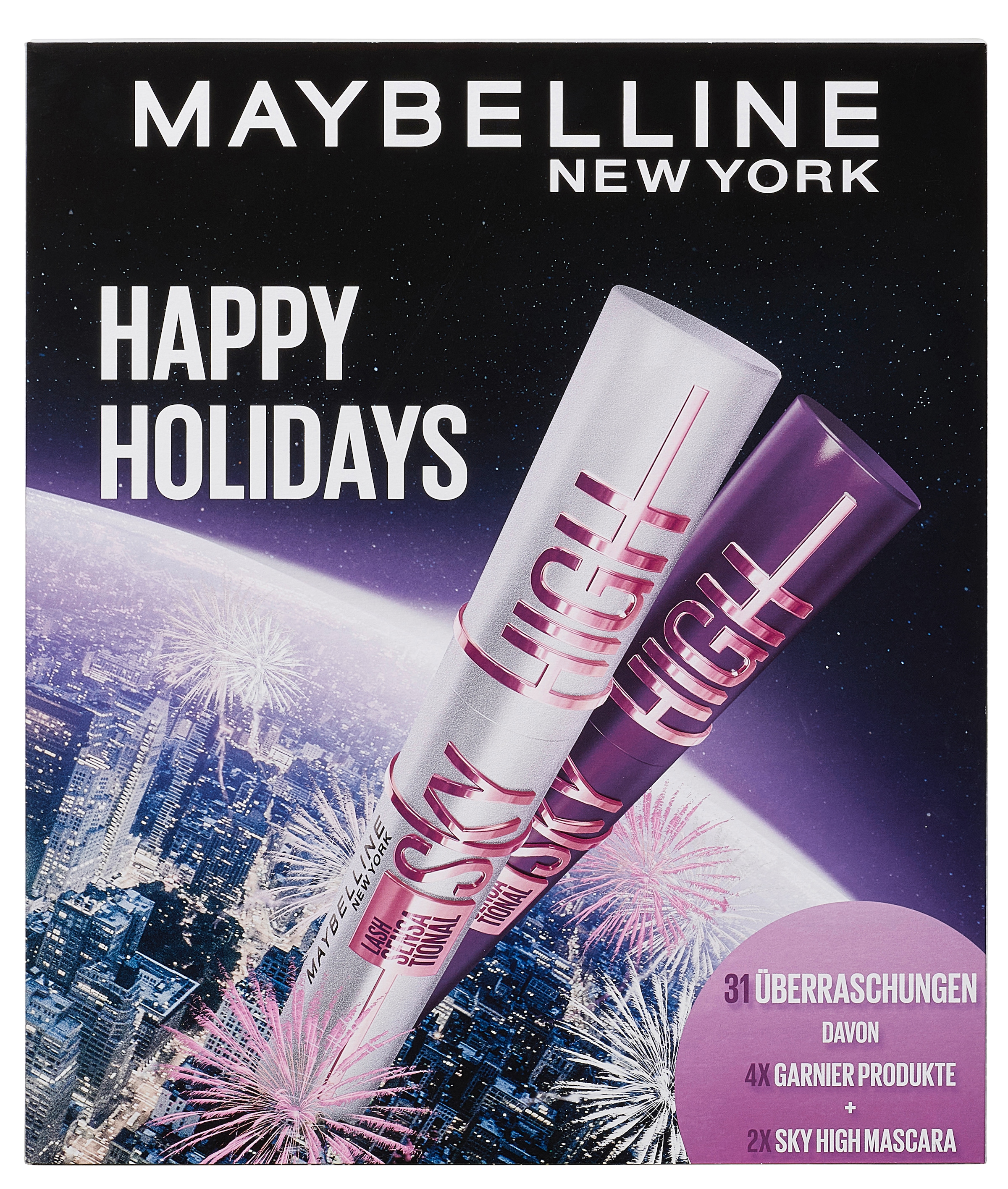 MAYBELLINE NEW YORK Kosmetik-Adventskalender »Maybelline New York Adventskalender 31-Türer 2025« ab 13 Jahren