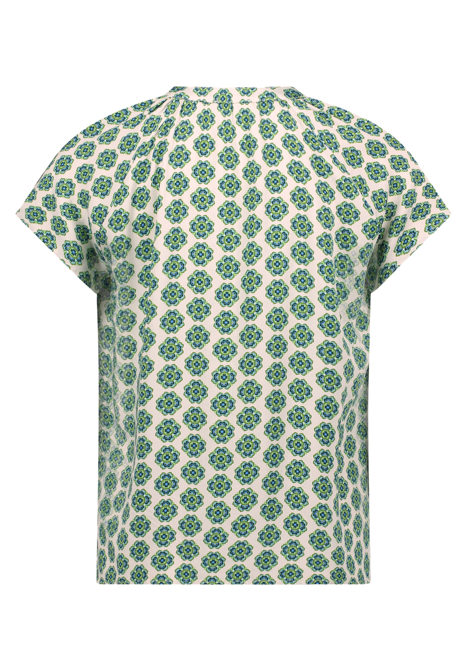 Cartoon Shirtbluse »Damen mit Rüschen«