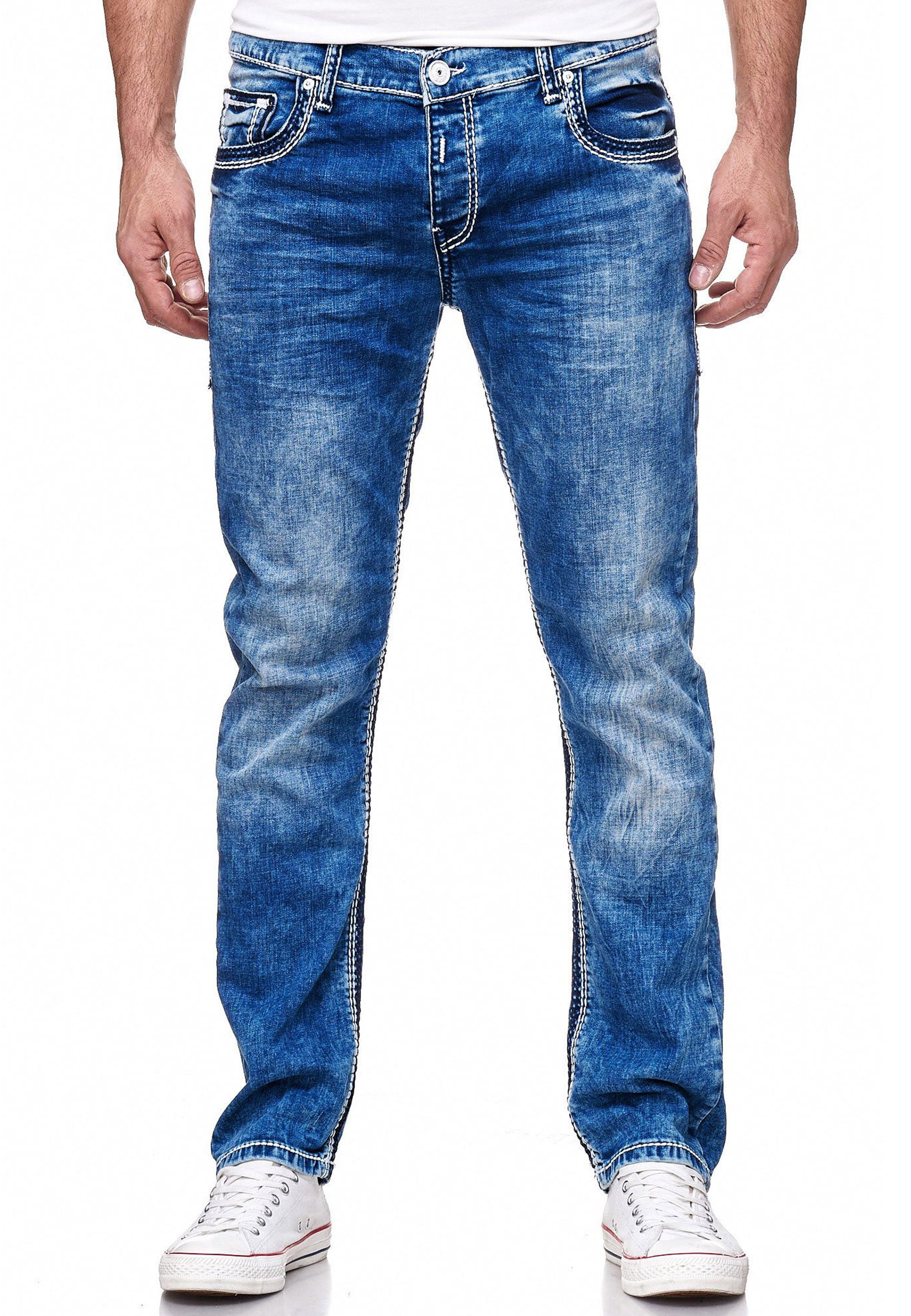 Rusty Neal Straight-Jeans "LEVIN 4", im klassischen 5-Pocket-Stil günstig online kaufen