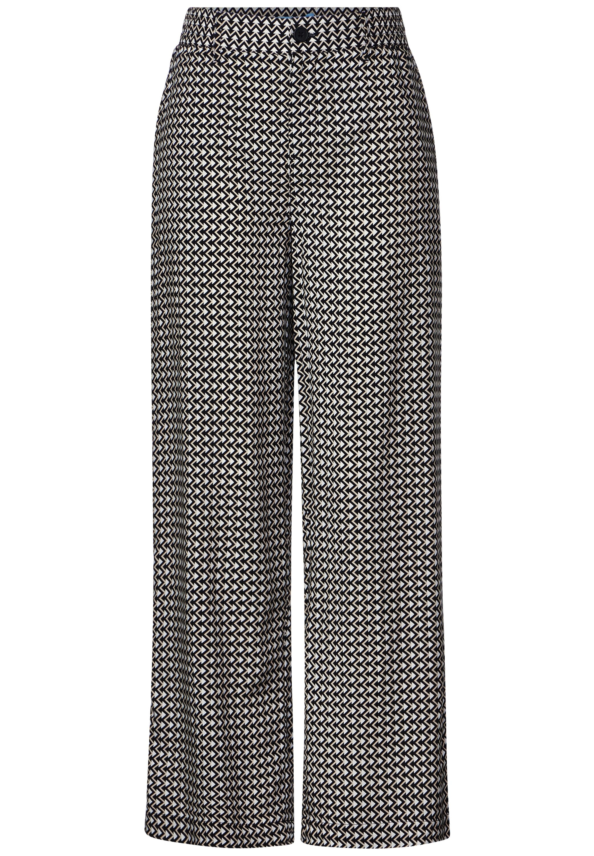 STREET ONE Stoffhose, High Waist