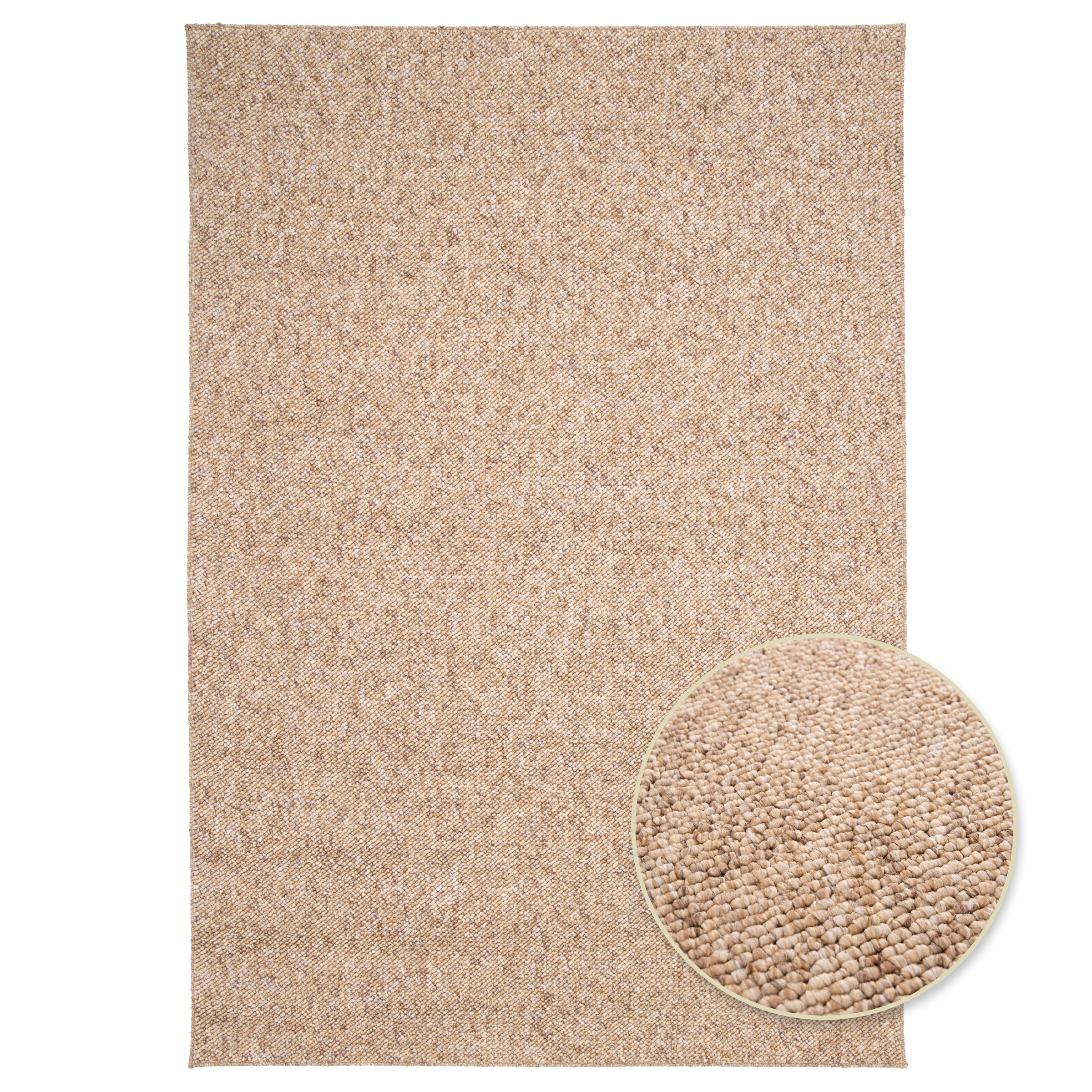 Primaflor-Ideen in Textil Teppich "Teppich LINO, Made in Belgium" rechtecki günstig online kaufen