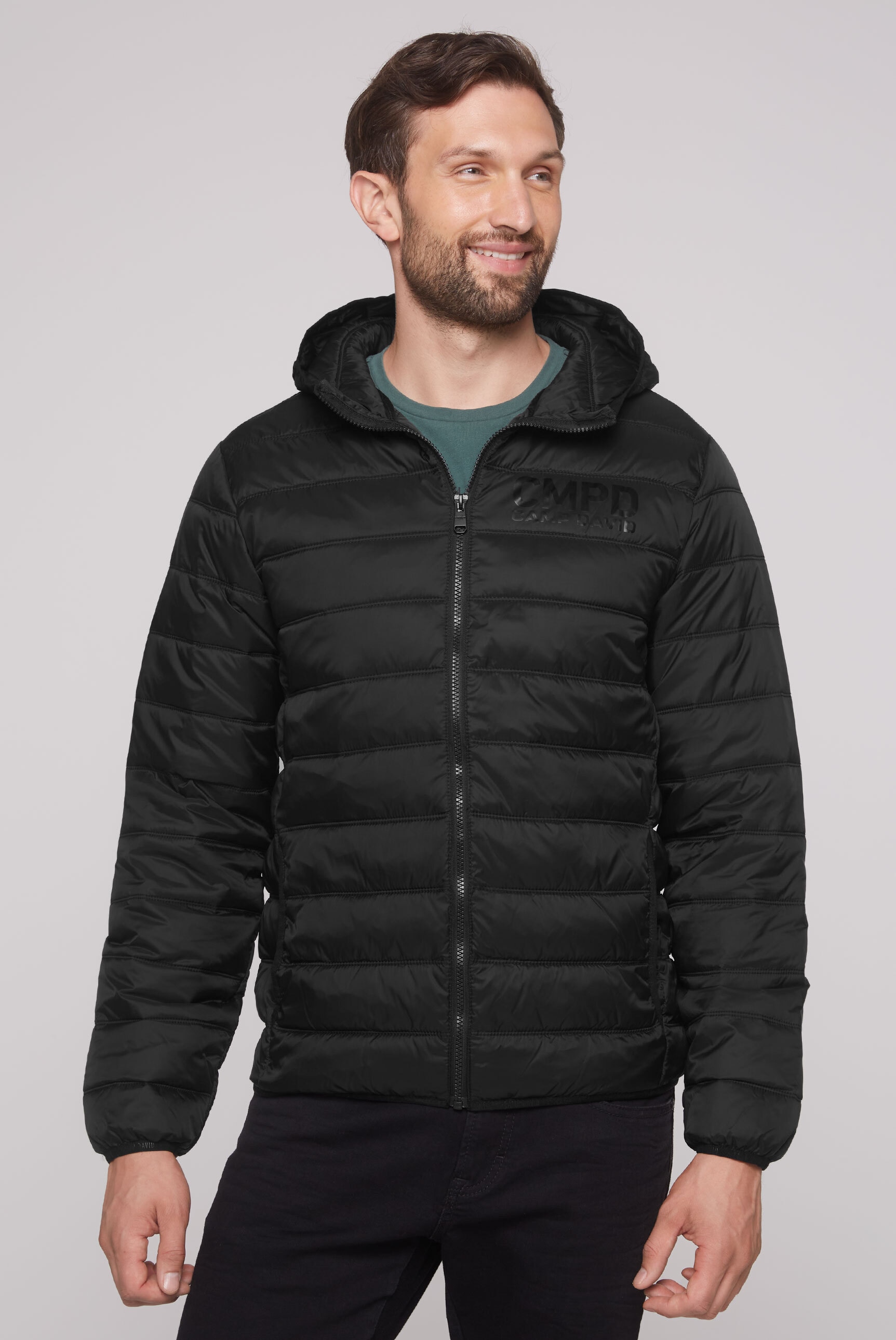 CAMP DAVID Outdoorjacke, mit Kapuze, mit Innentaschen günstig online kaufen