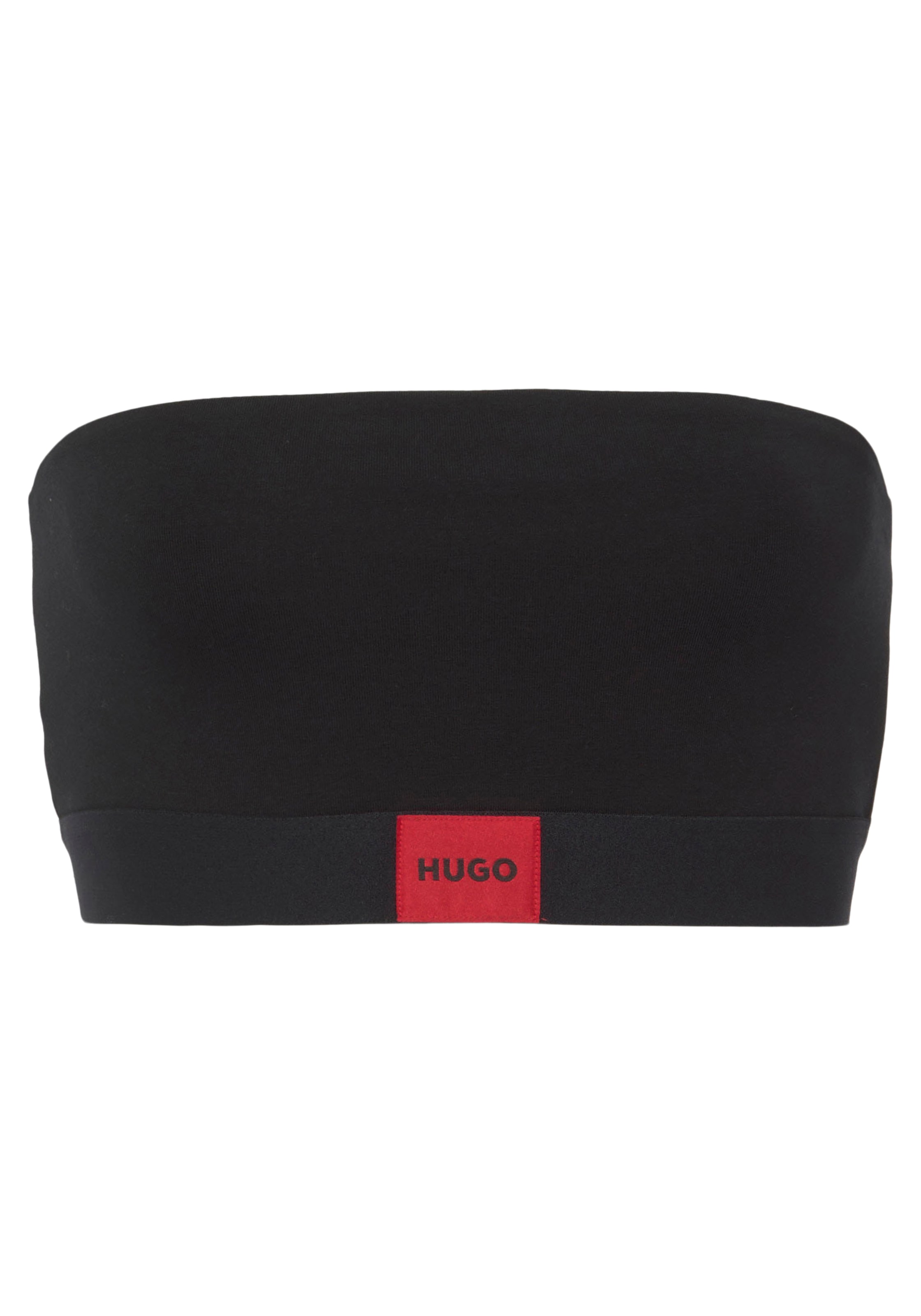 HUGO Underwear Bandeau-BH »BANDEAU RED LABEL«, mit aufgenähtem HUGO BOSS Logo