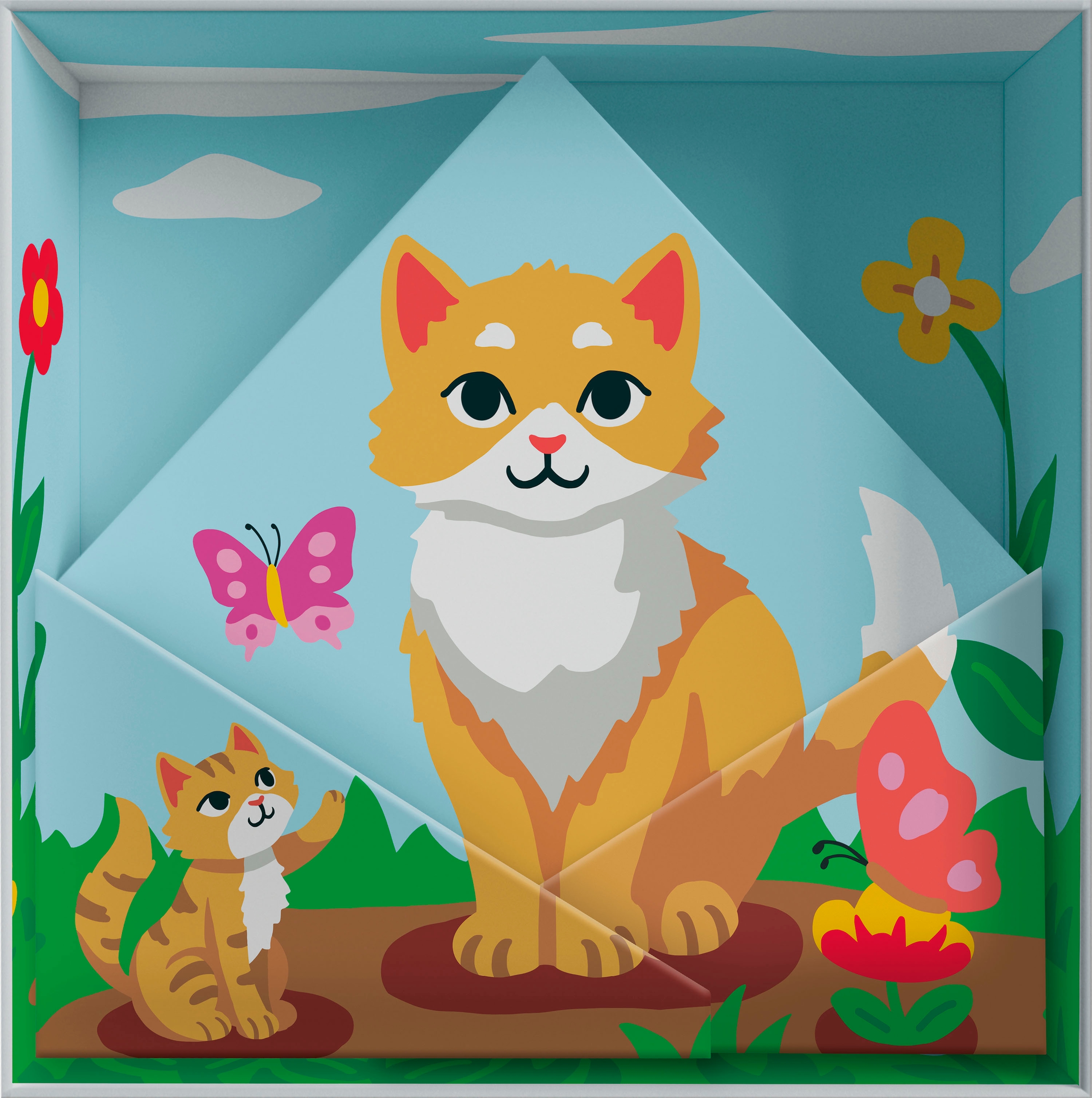 Ravensburger Malen nach Zahlen »CreArt, Do it together, Katze«, Made in Europe
