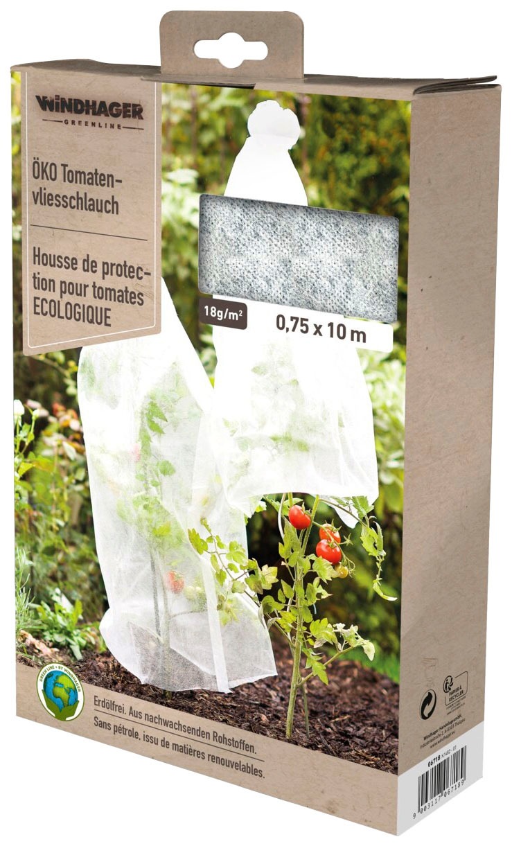 Windhager Winterschutzvlies »Wachstumsvlies«, Tomaten-Vliesschlauch, BxL: 75x1000 cm