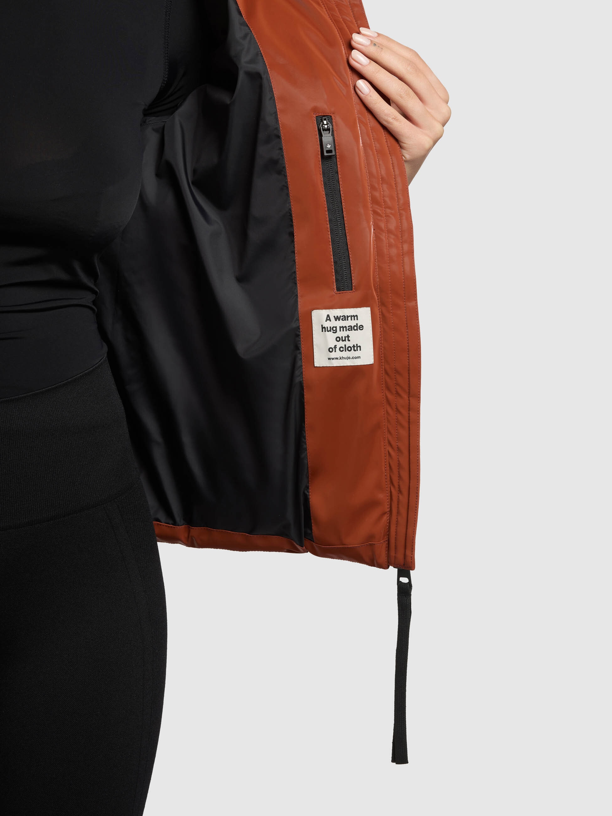 khujo Steppjacke »AUDREY SHINY« mit Kapuze