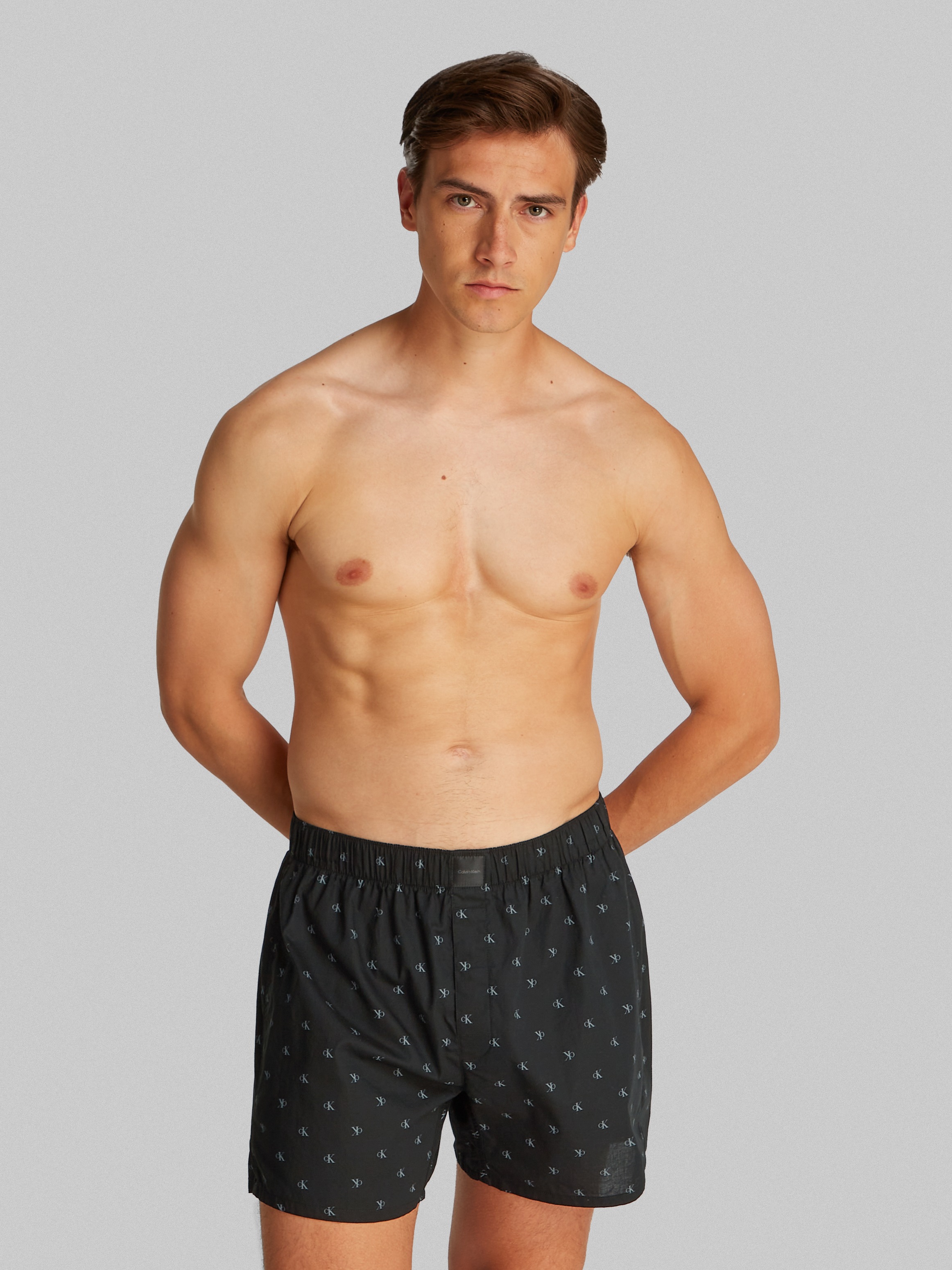 Calvin Klein Underwear Kelnaitės šortukai »BOXER SLIM« su sia...
