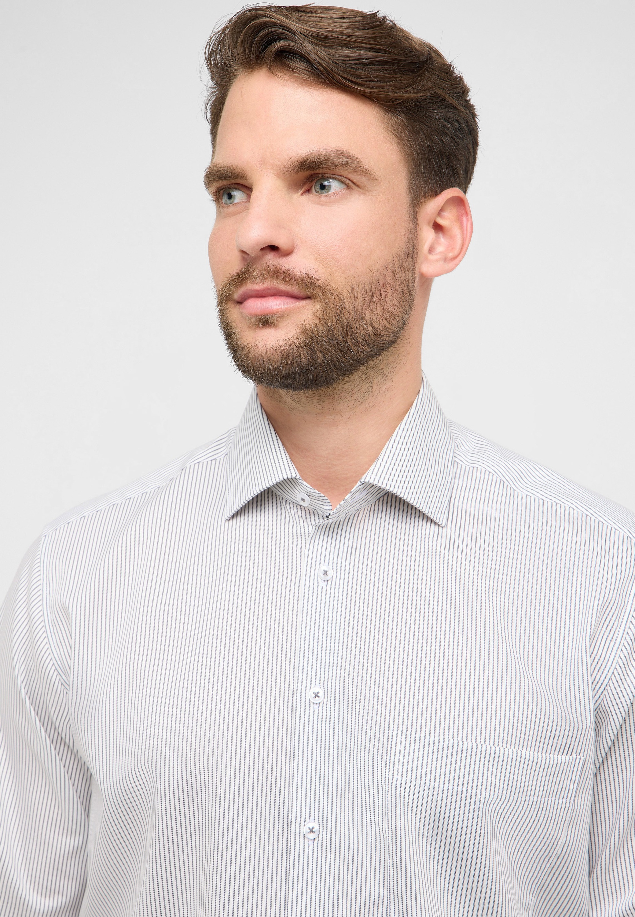 Thumbnail - Eterna Langarmhemd "COMFORT FIT" NON IRON (bügelfrei)