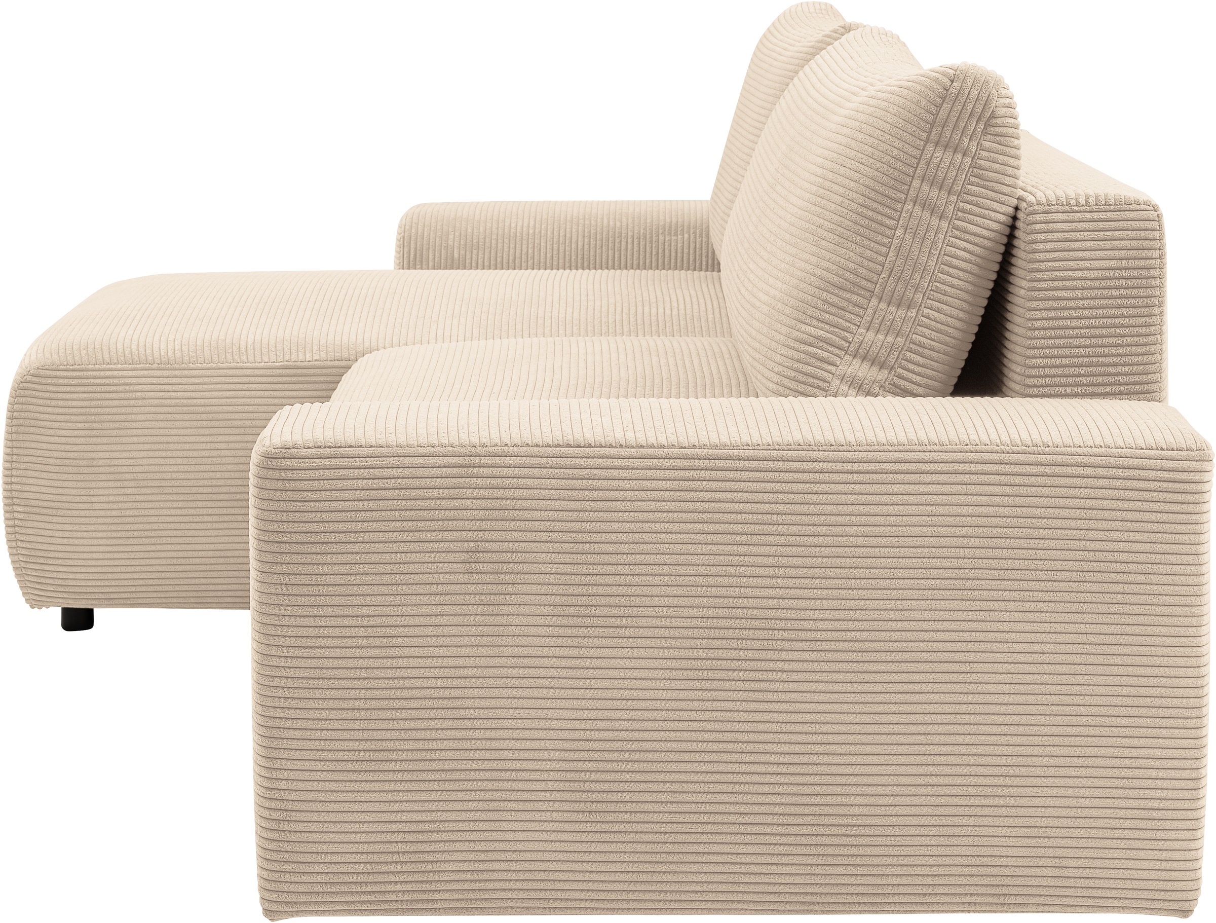 WERK2 Ecksofa »Amsterdam, zeitlos und elegant, Breite 300cm, L-Form«, Design Ecksofa mit hohem Komfort, Schlaffunktion & Bettkasten