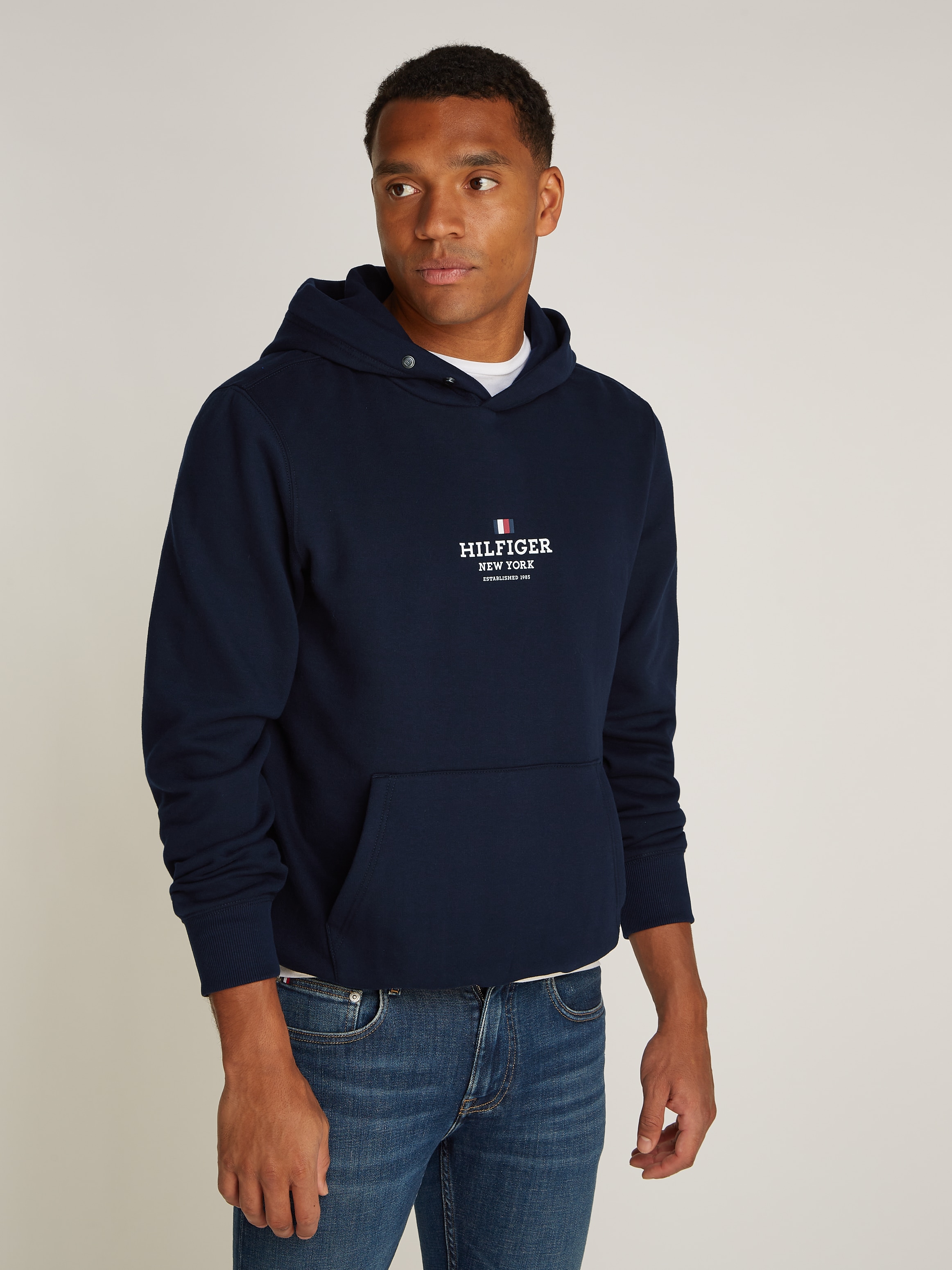 Hoodie, mit Logodruck