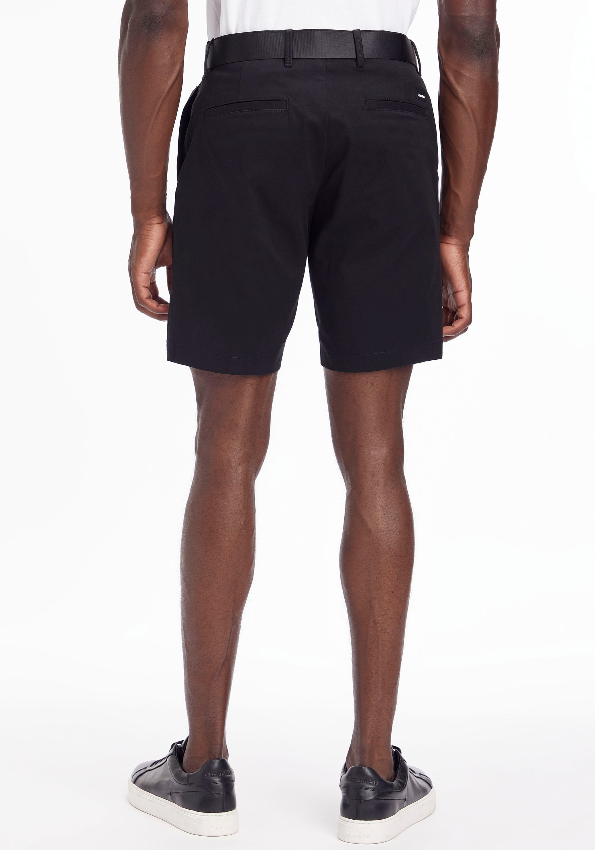 Calvin Klein Shorts "MODERN TWILL SLIM", mit Gürtel günstig online kaufen