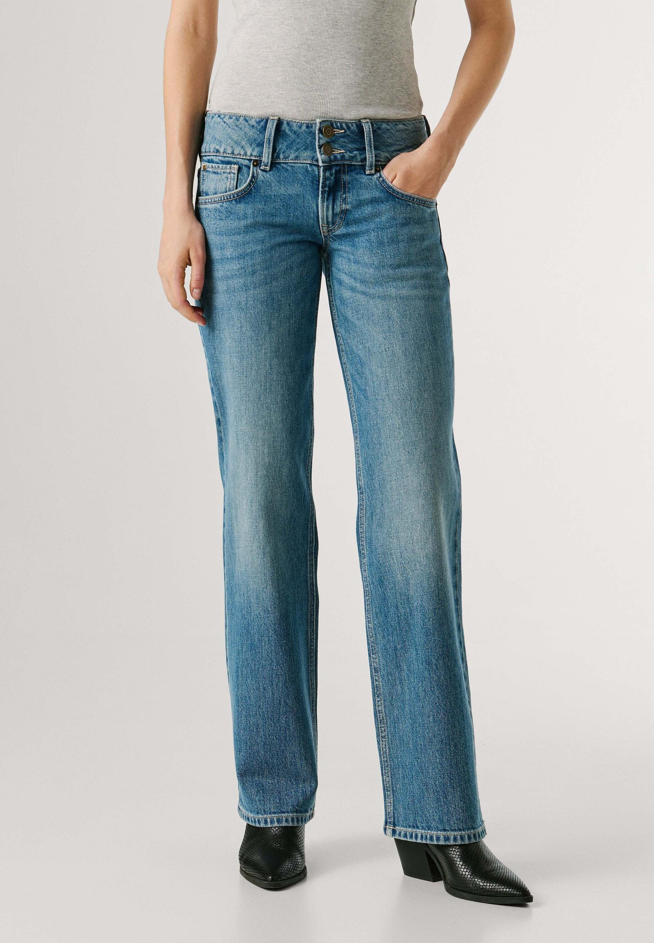 Pepe Jeans Straight-Jeans »straight leg jeans STRAIGHT JEANS LW VENUS«