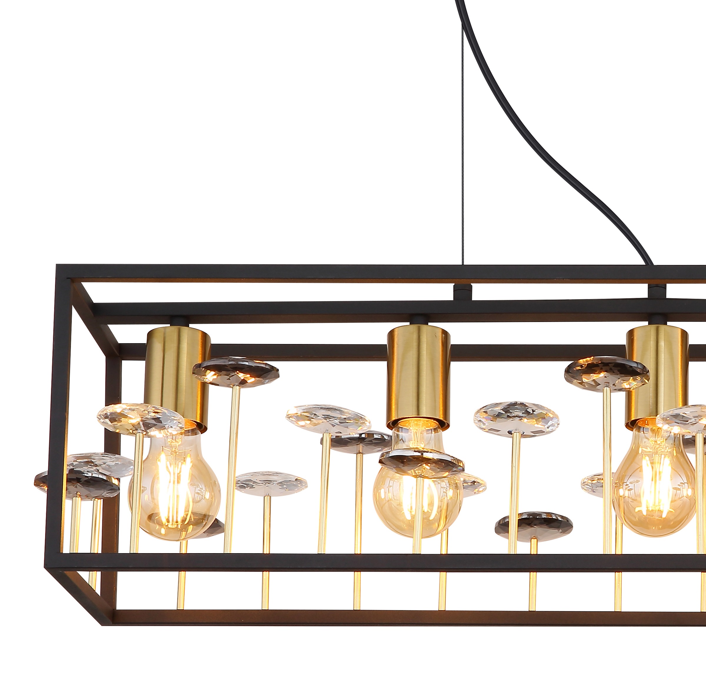 GLOBO LIGHTING Hängeleuchte »LISBON« E27 1 Stk. Hängelampe/Pendelleuchte/Esszimmer/Wohnzimmer/Esstisch