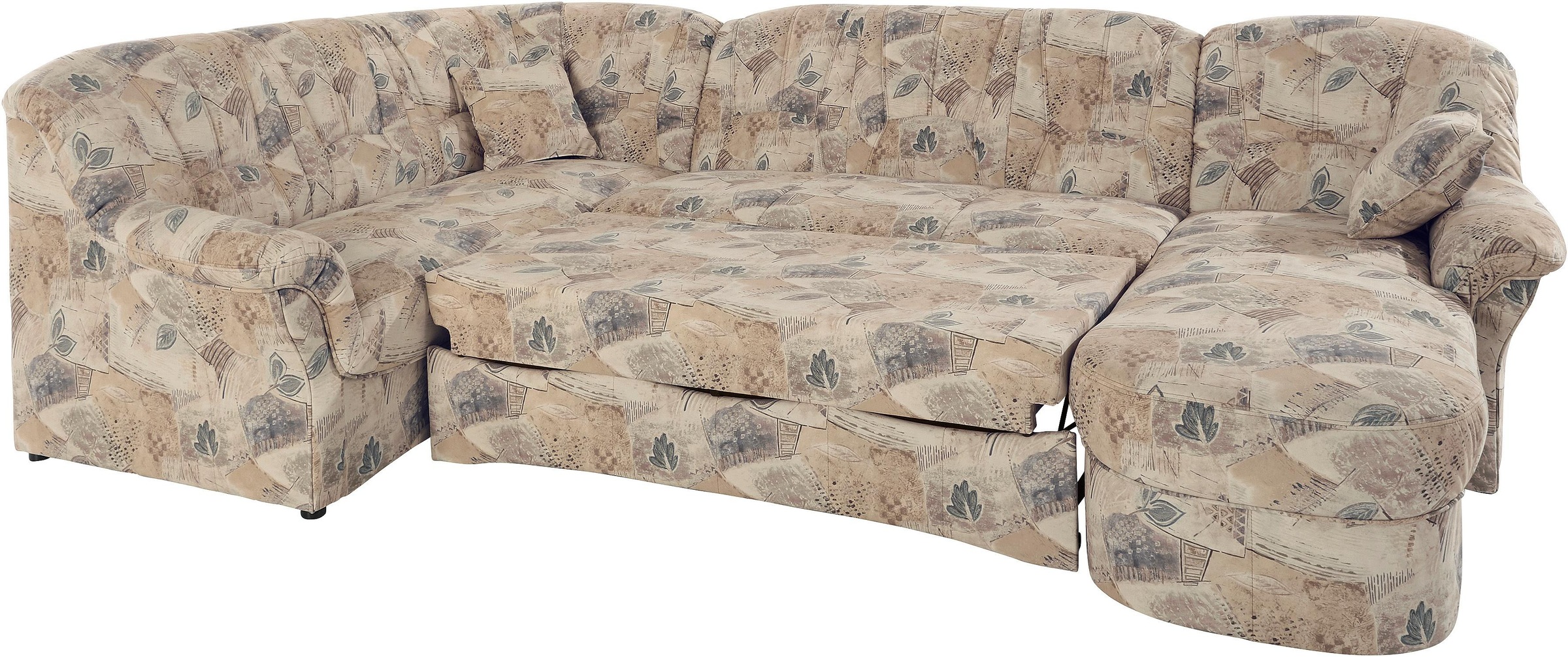DOMO collection Wohnlandschaft »Bahia Sitzbelastung 140 kg, U-Form«, wahlweise mit Bettfunktion