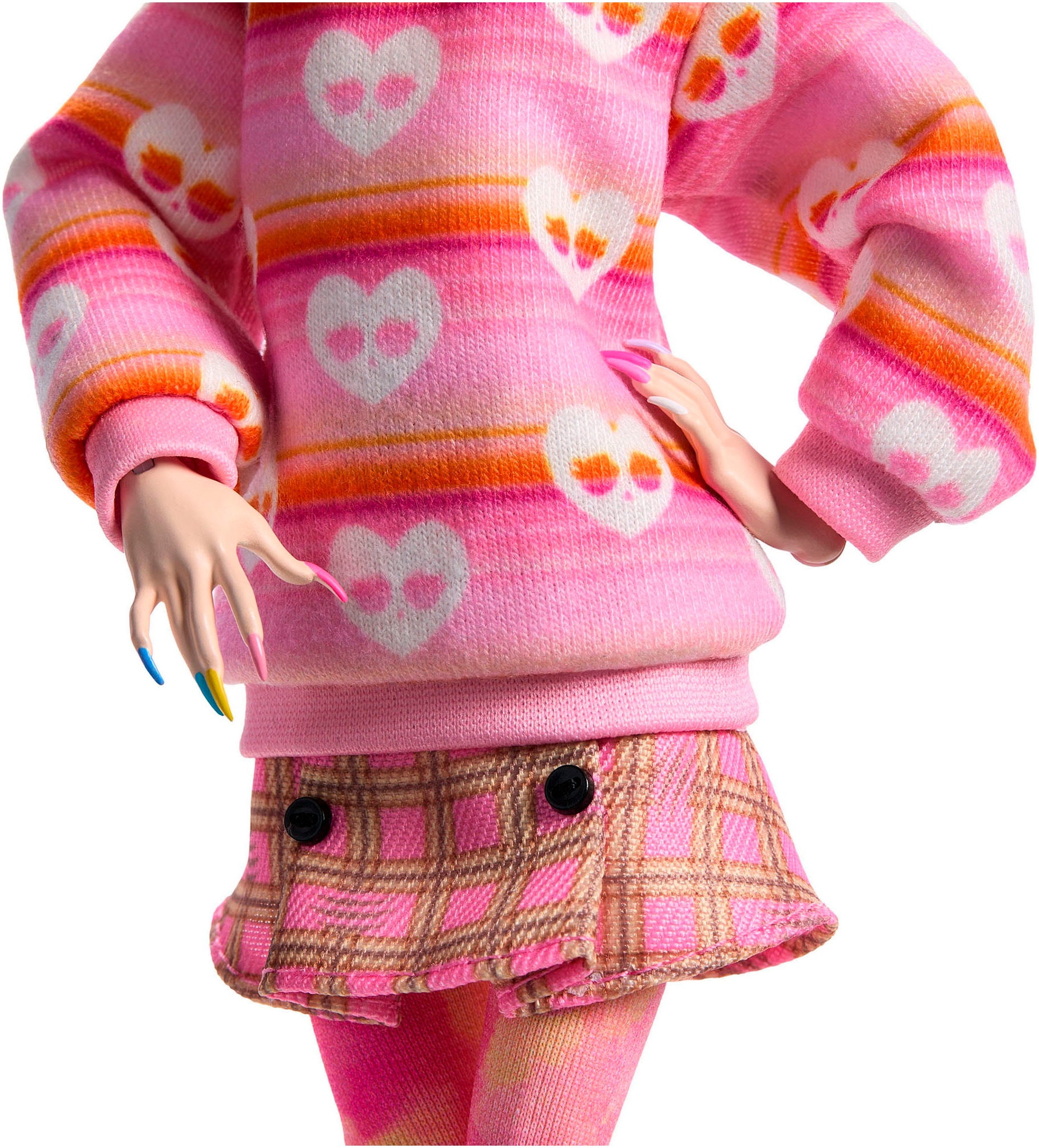 MonsterHigh™ Anziehpuppe »Wednesday, Enid Sinclair in pink mit Accessoires«