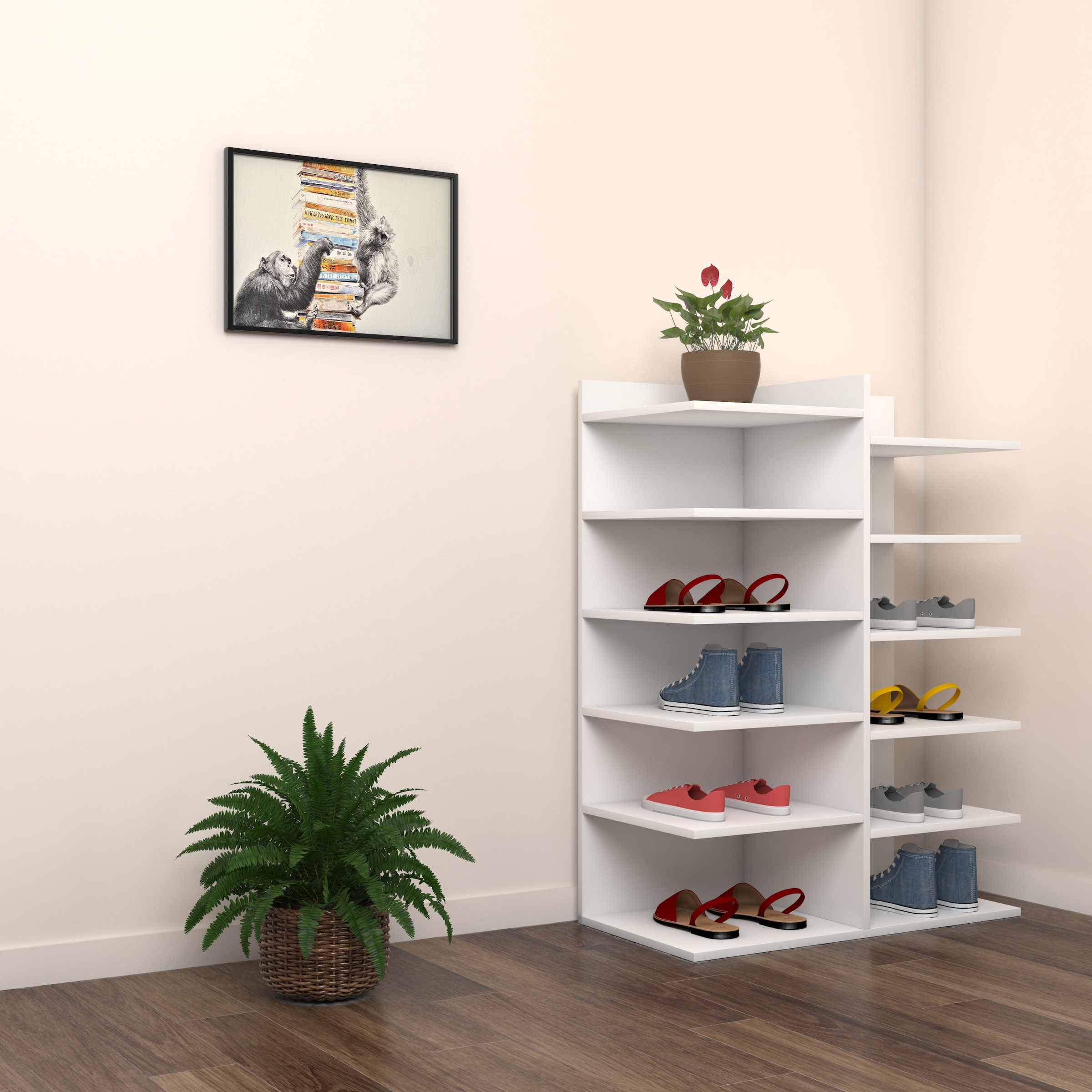 VCM Schuhschrank »Schuhregal Schuhschrank Schuhkommode Enosa«