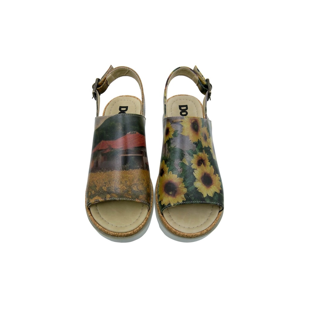 DOGO Sandalette »Sunflowers«