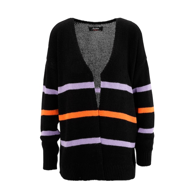 Aniston CASUAL Strickjacke, mit farbenfrohen Streifen - NEUE KOLLEKTION für  bestellen | BAUR